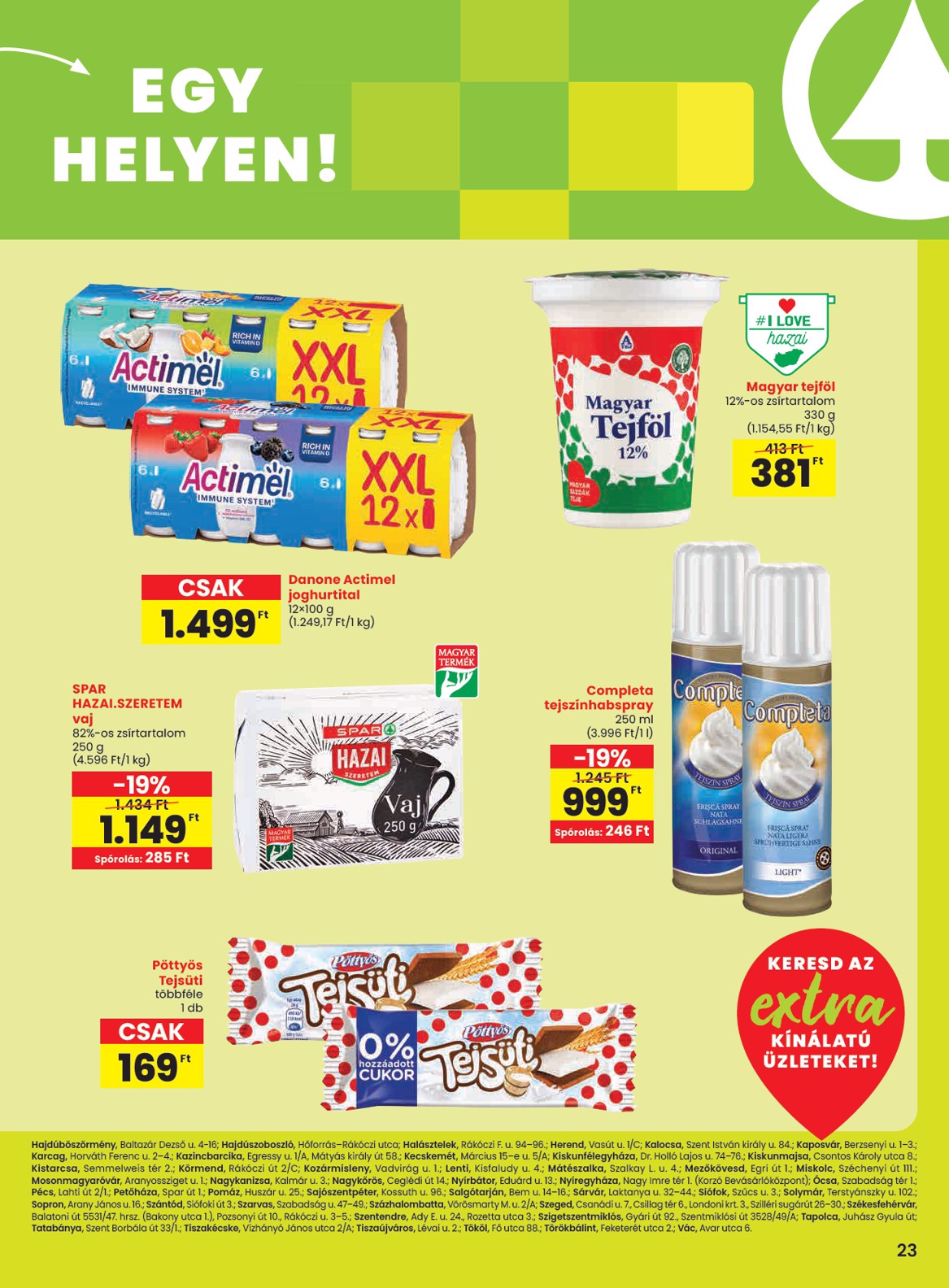 spar - SPAR - Extra akciós újság, érvényes 07.17. - 07.23. - page: 4