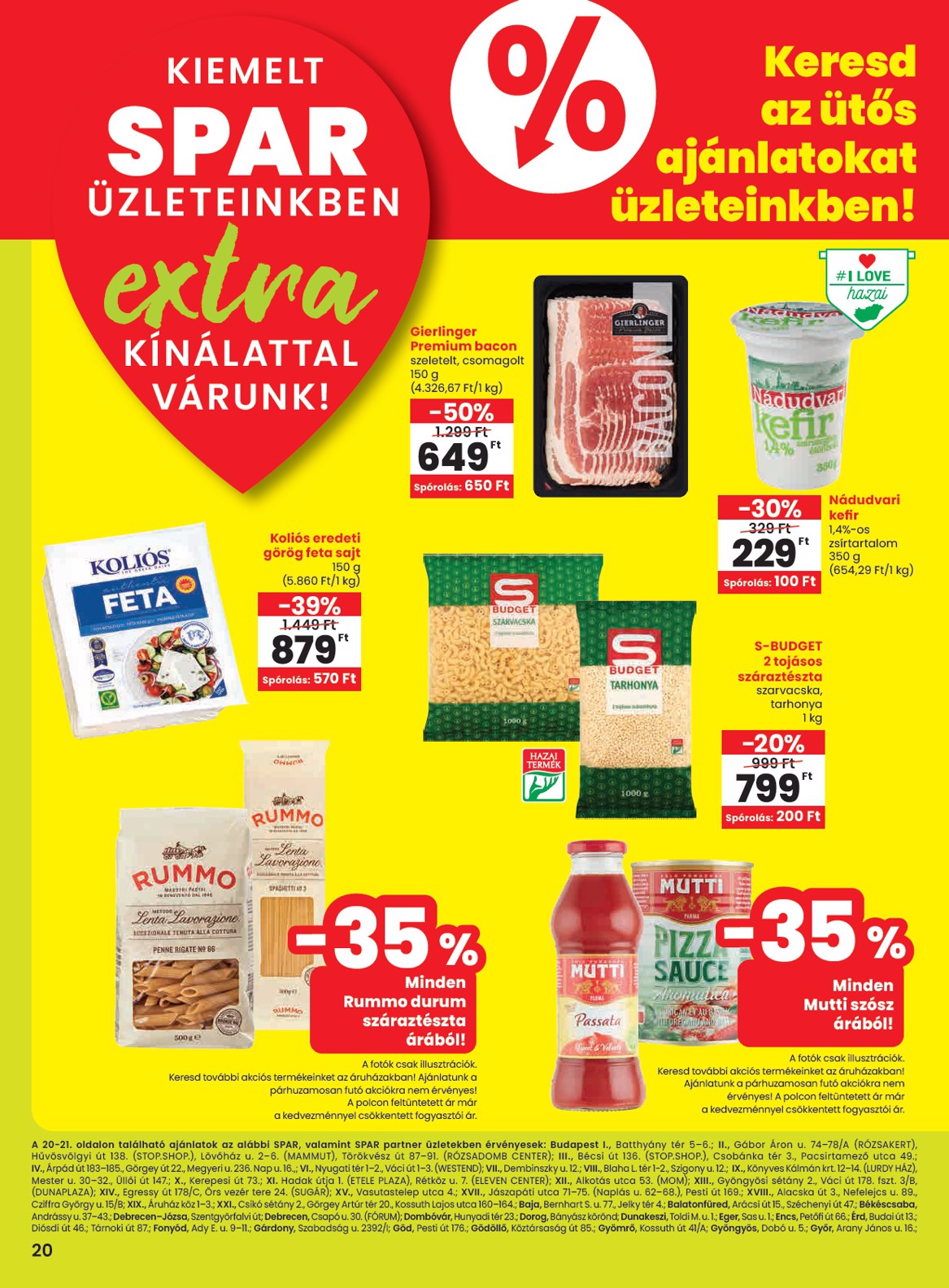 spar - SPAR - Extra akciós újság, érvényes 07.17. - 07.23.