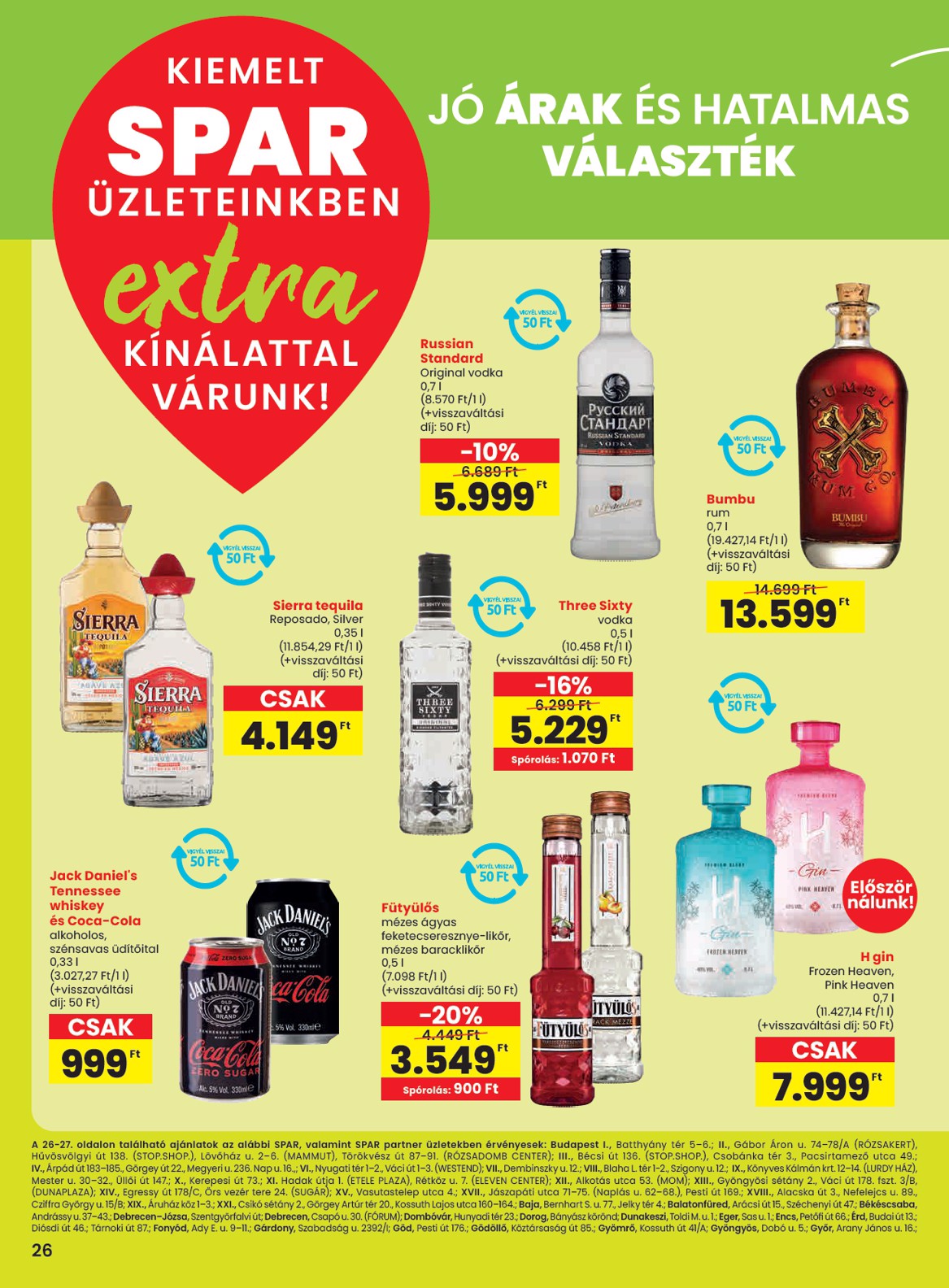 spar - SPAR - Extra akciós újság, érvényes 07.17. - 07.23. - page: 7