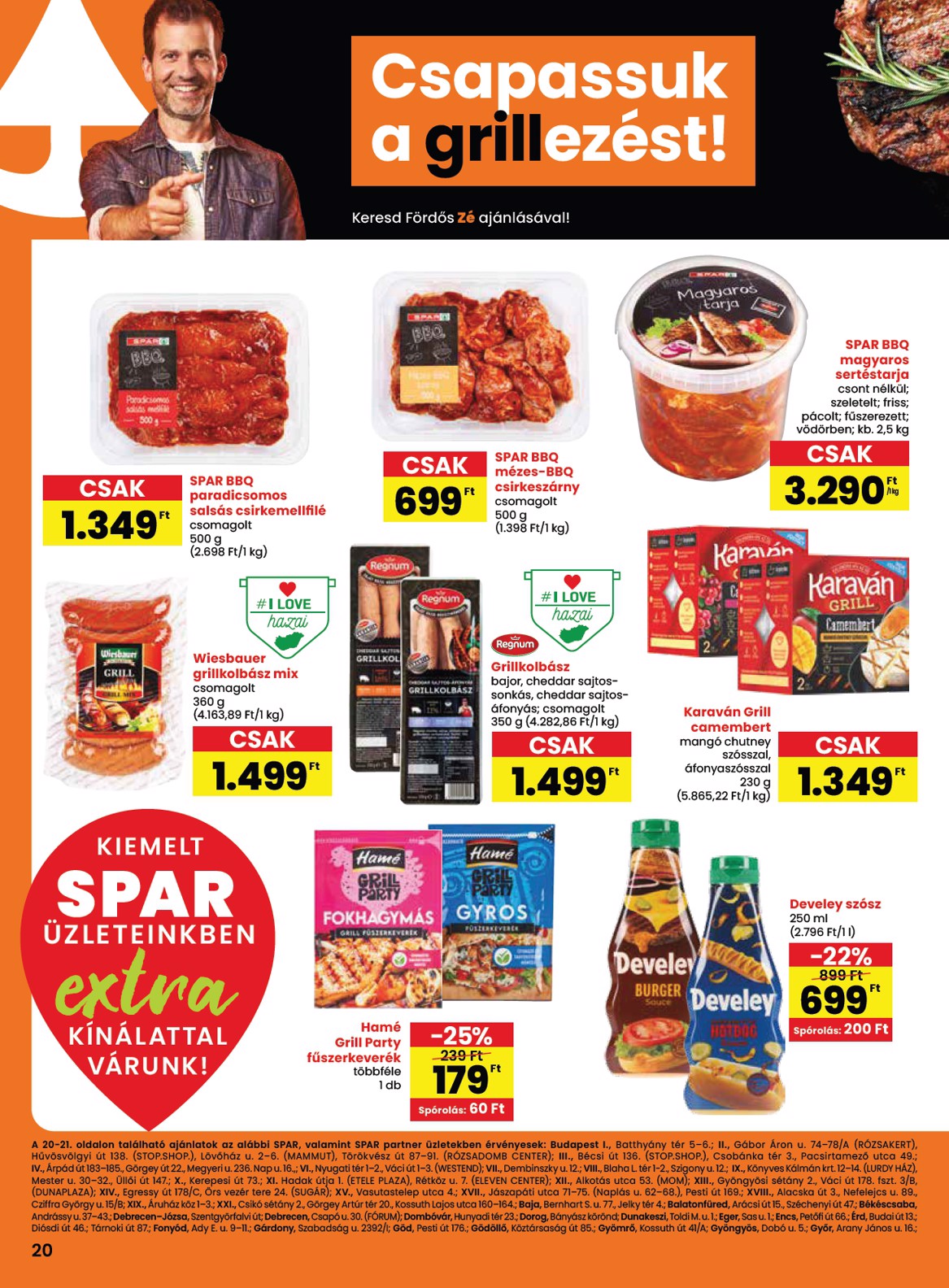spar - SPAR - Extra akciós újság, érvényes 08.14. - 08.19.