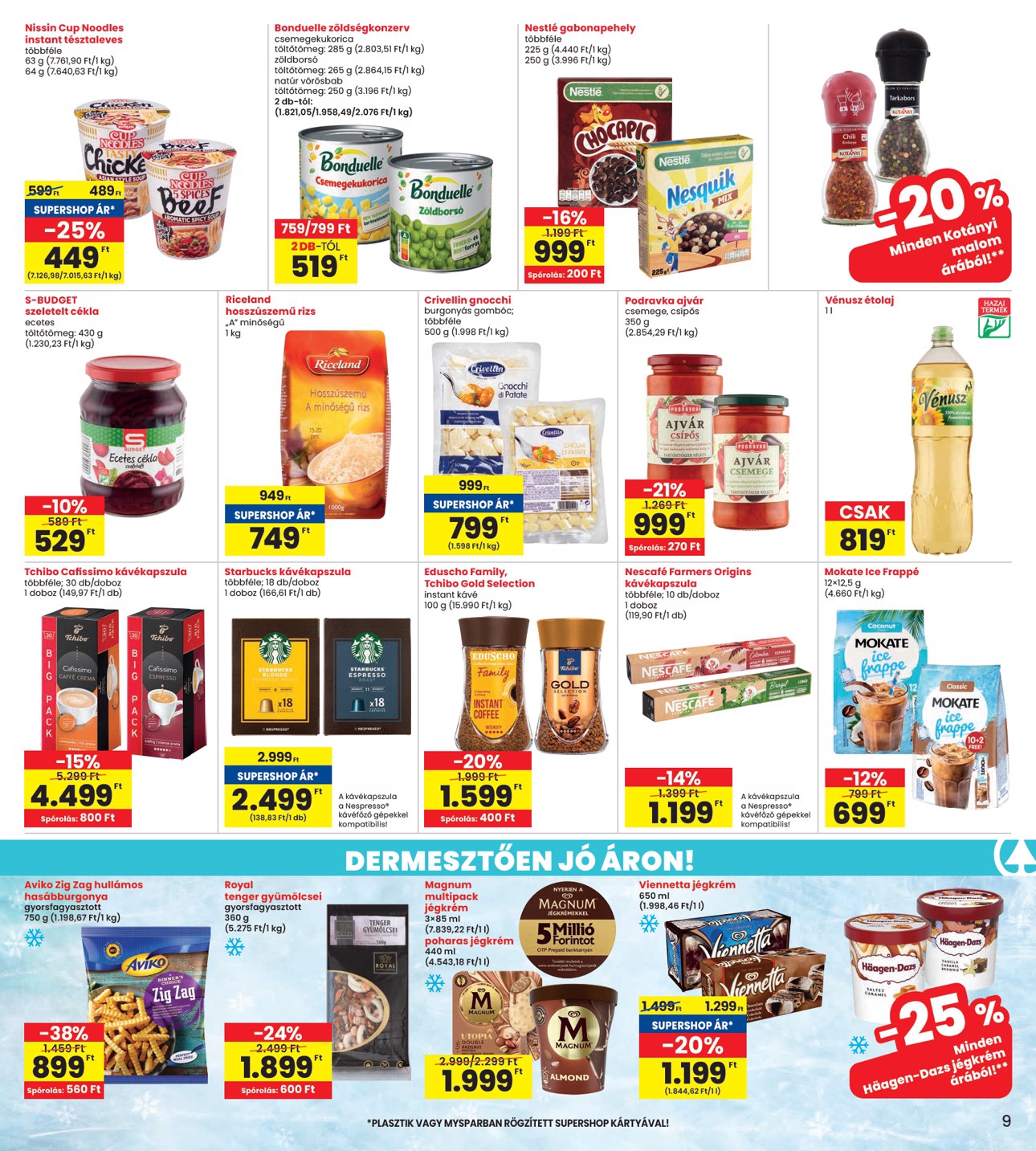 spar - INTERSPAR akciós újság, érvényes 08.14. - 08.19. - page: 9