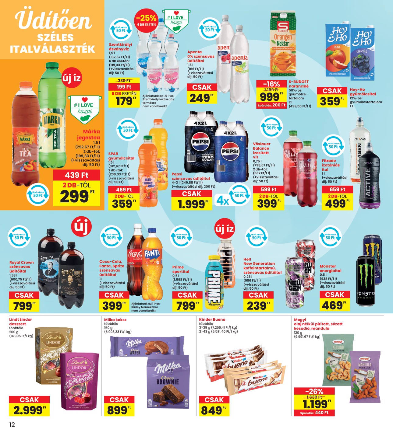 spar - INTERSPAR akciós újság, érvényes 08.14. - 08.19. - page: 12