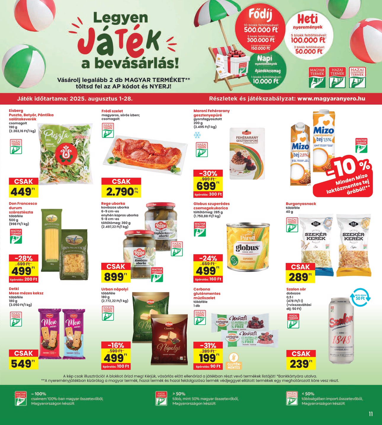 spar - INTERSPAR akciós újság, érvényes 08.14. - 08.19. - page: 11