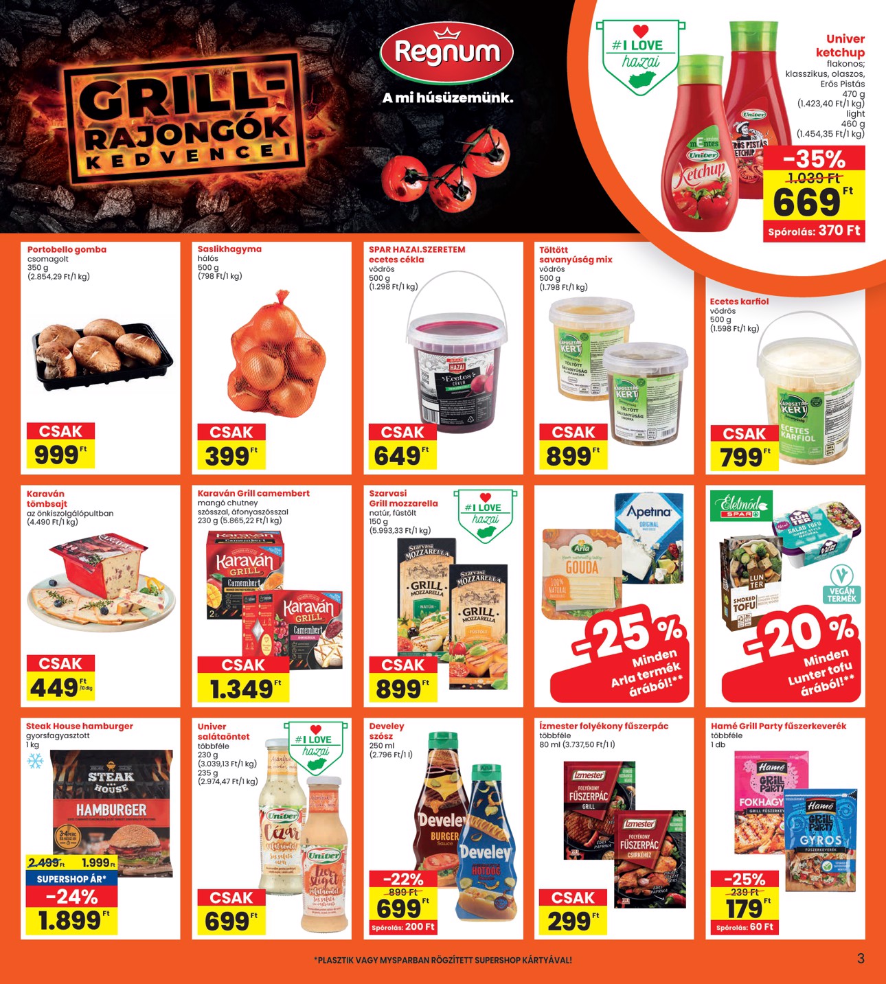 spar - INTERSPAR akciós újság, érvényes 08.14. - 08.19. - page: 3