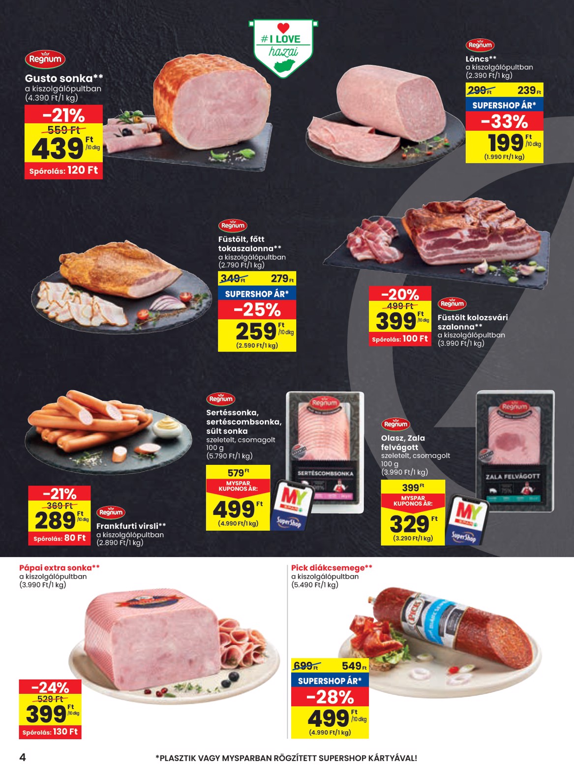 spar - SPAR akciós újság, érvényes 08.14. - 08.19. - page: 4