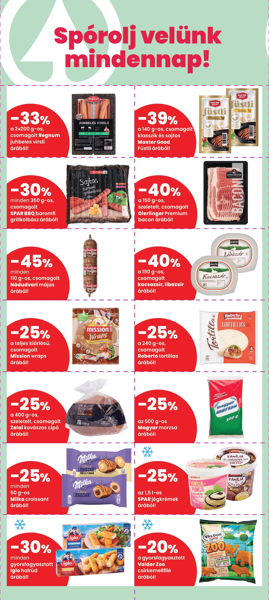 spar - SPAR - Kupon Kánaán kuponfüzet akciós újság, érvényes 08.07. - 08.17. - page: 2