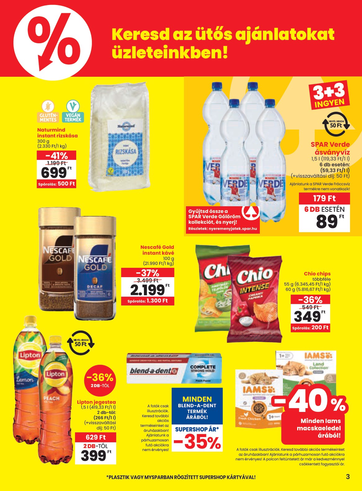 spar - SPAR akciós újság, érvényes 08.21. - 08.27. - page: 3