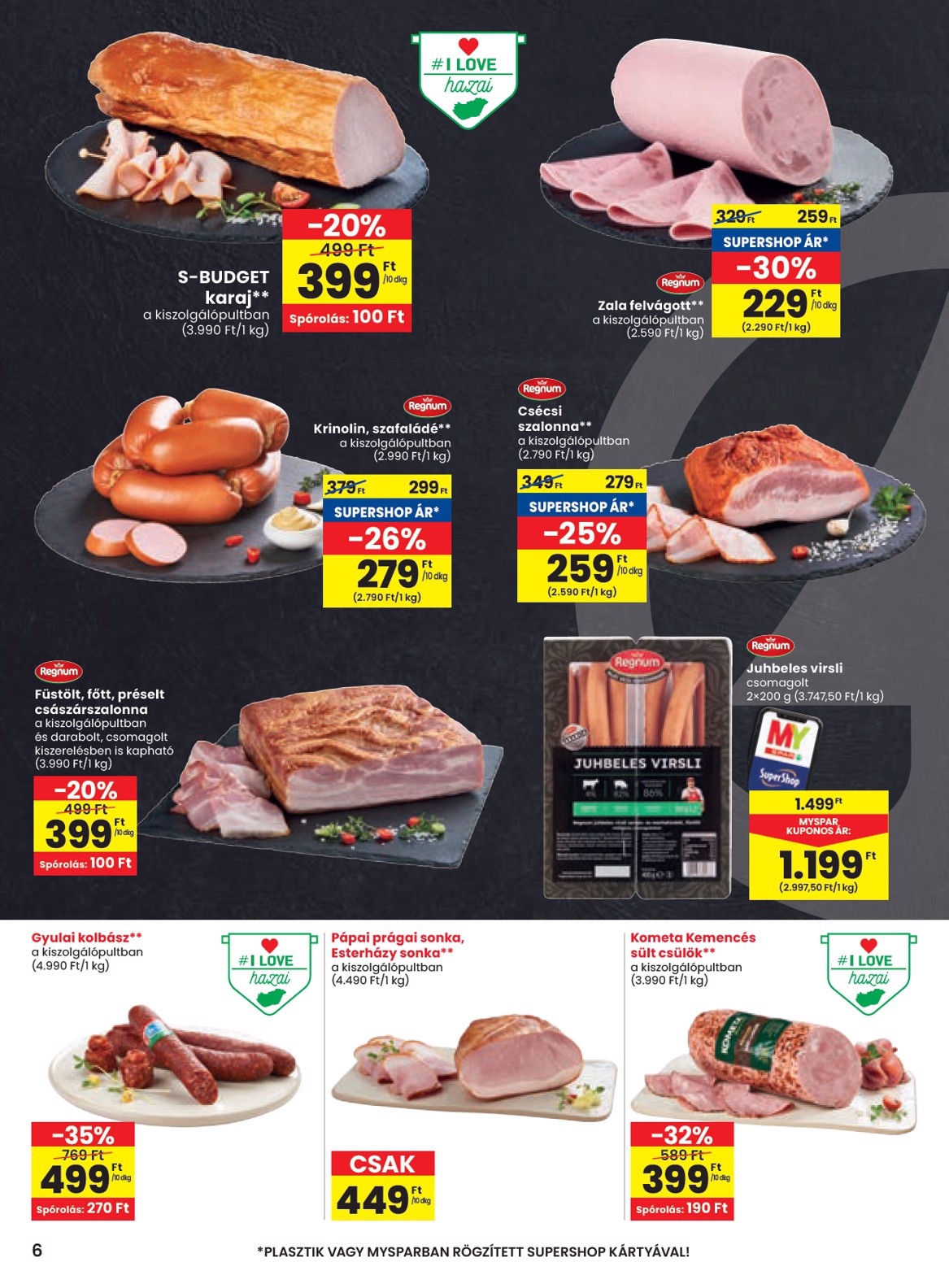 spar - SPAR akciós újság, érvényes 08.21. - 08.27. - page: 6