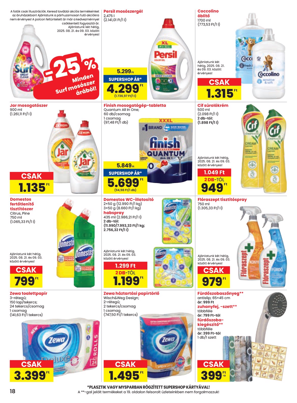 spar - SPAR akciós újság, érvényes 08.21. - 08.27. - page: 18