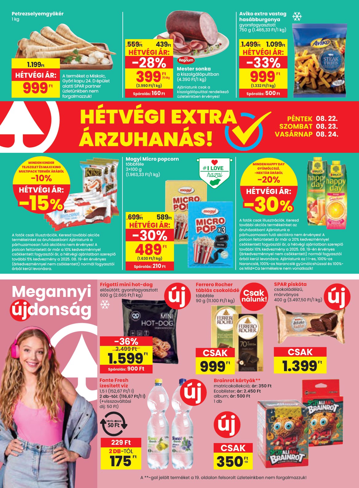 spar - SPAR akciós újság, érvényes 08.21. - 08.27. - page: 20