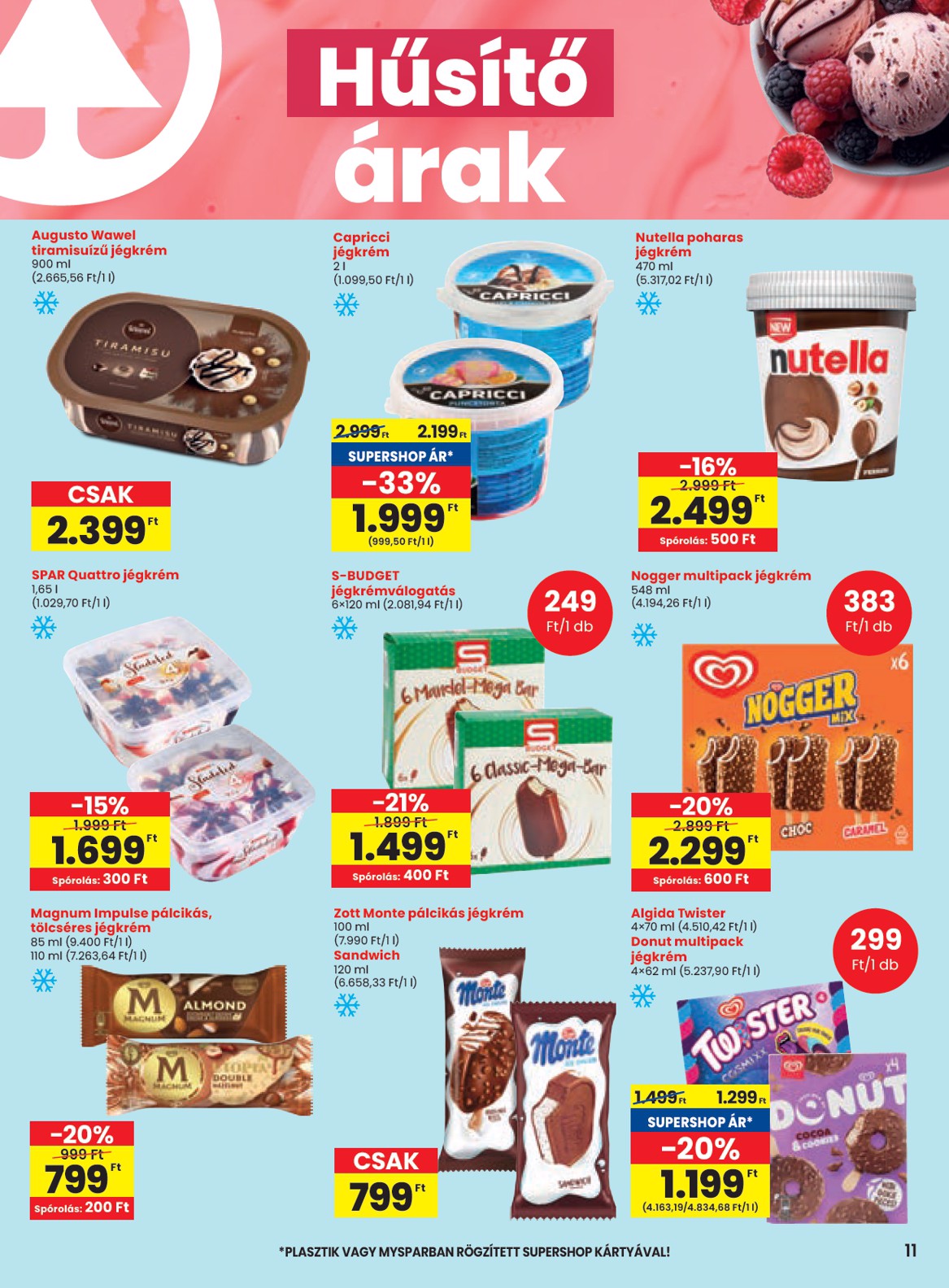 spar - SPAR akciós újság, érvényes 08.21. - 08.27. - page: 11