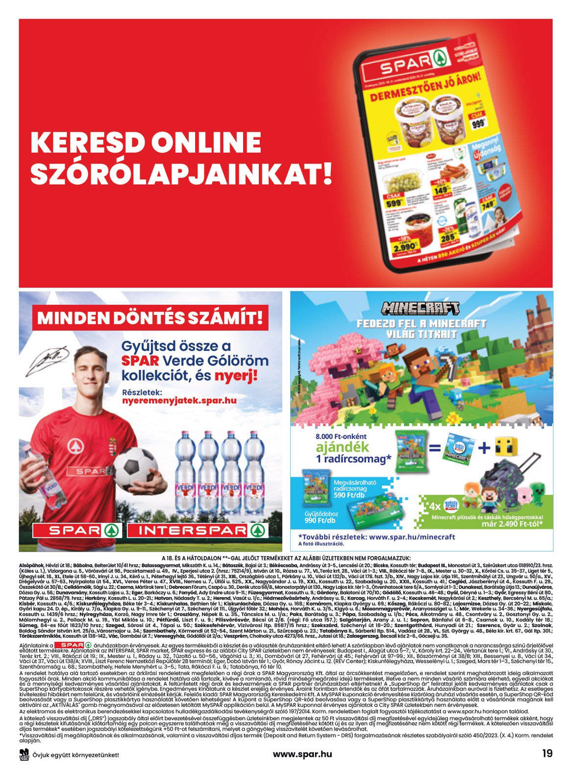 spar - SPAR akciós újság, érvényes 08.21. - 08.27. - page: 19