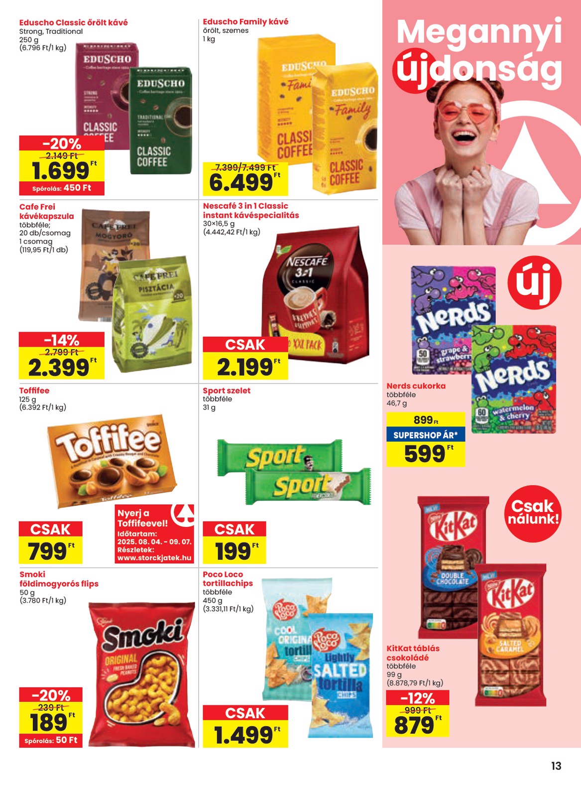 spar - SPAR akciós újság, érvényes 08.21. - 08.27. - page: 13