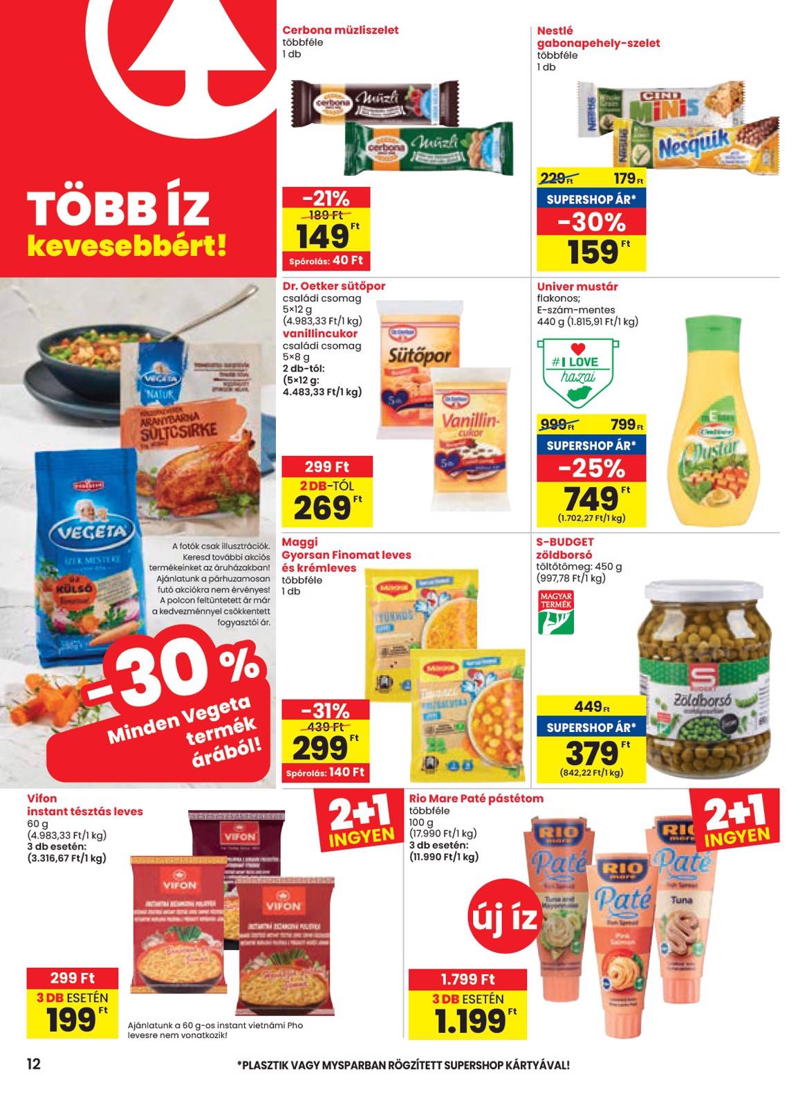 spar - SPAR akciós újság, érvényes 08.21. - 08.27. - page: 12