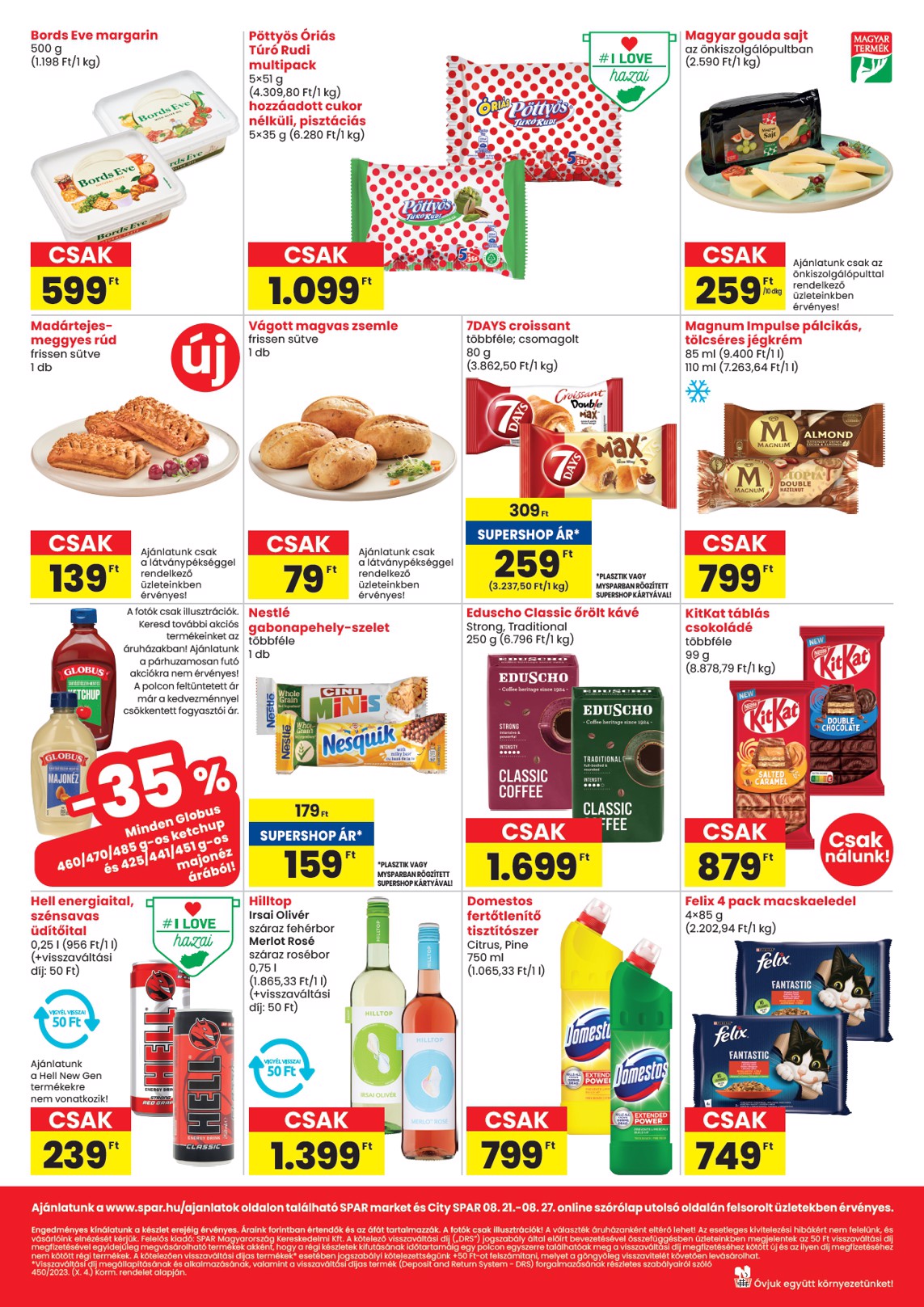 spar - SPAR - Market, City akciós újság, érvényes 08.21. - 08.27. - page: 2
