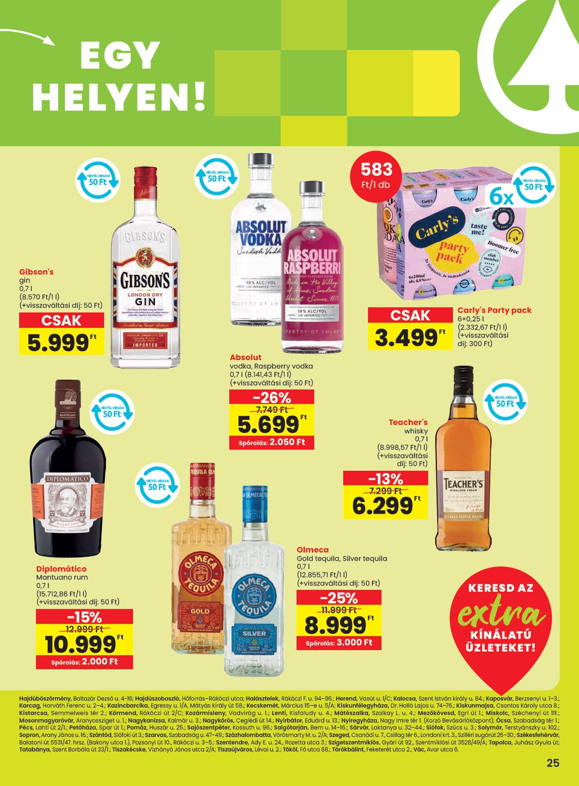 spar - SPAR - Extra akciós újság, érvényes 08.21. - 08.27. - page: 6