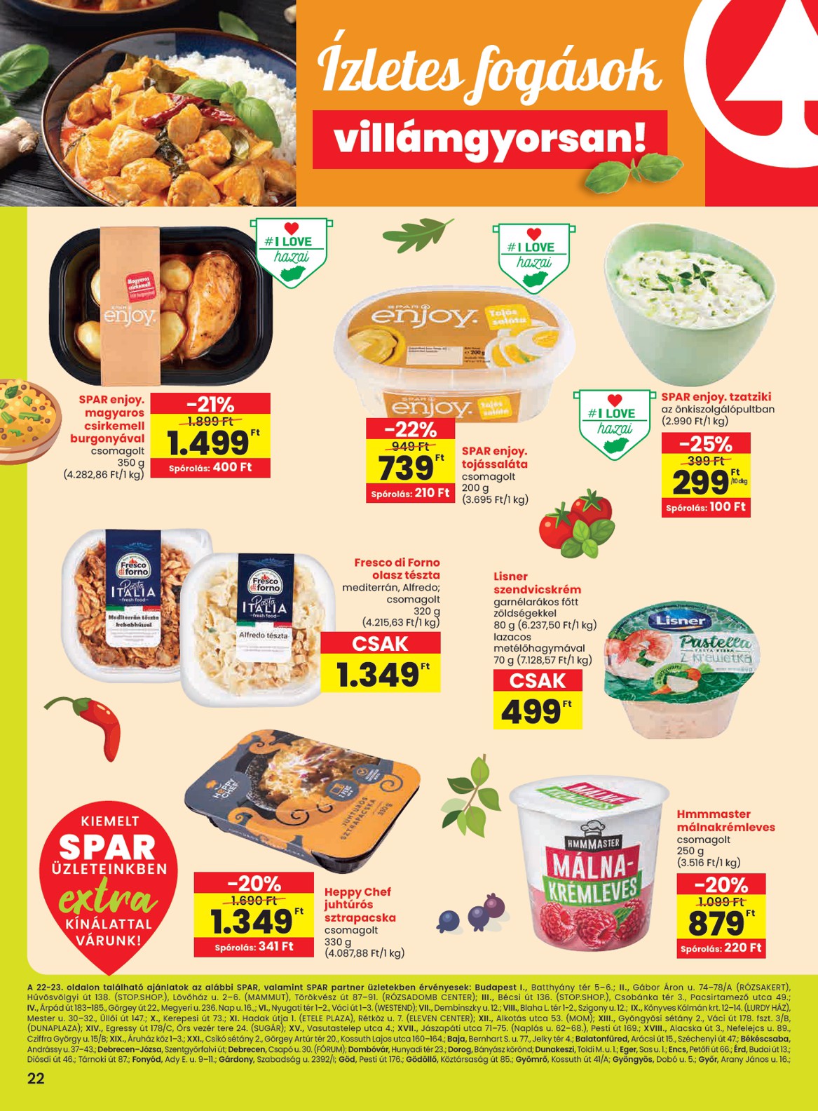 spar - SPAR - Extra akciós újság, érvényes 08.21. - 08.27. - page: 3