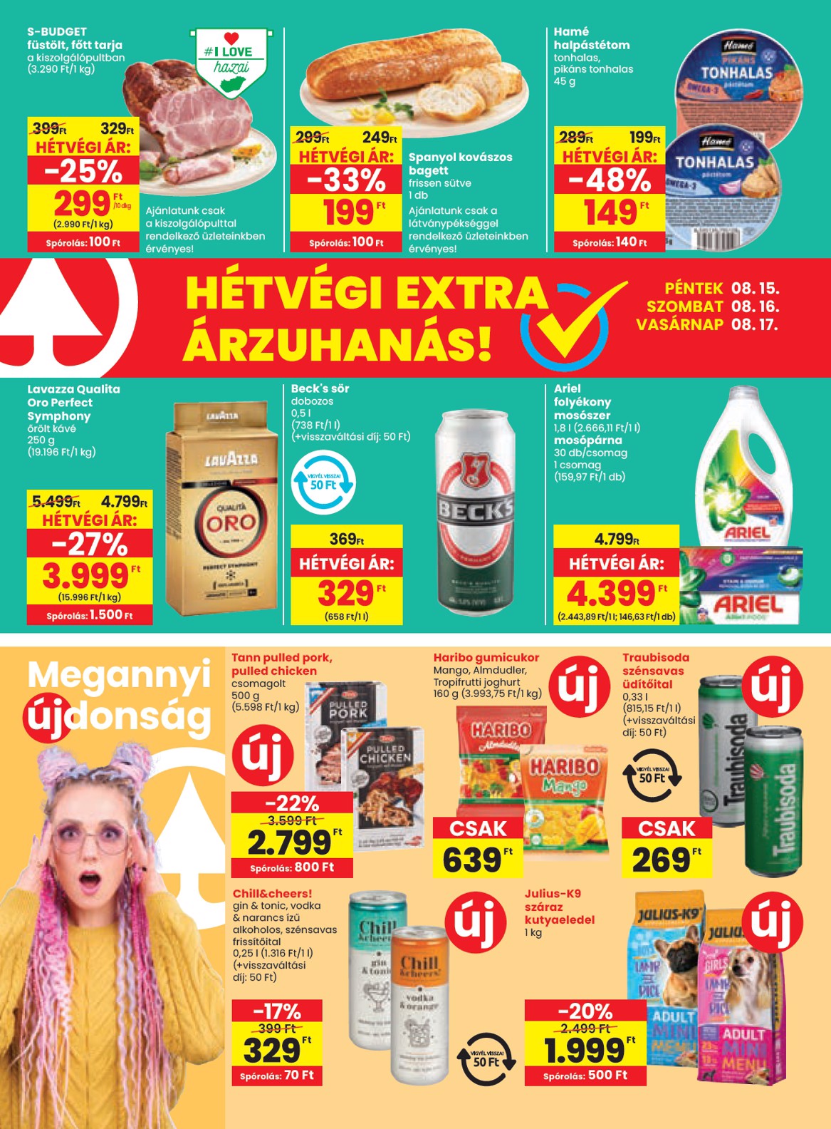 spar - SPAR - Partner Szolnok-Szandaszőlős üzletnyitás akciós újság, érvényes 08.14. - 08.19. - page: 20