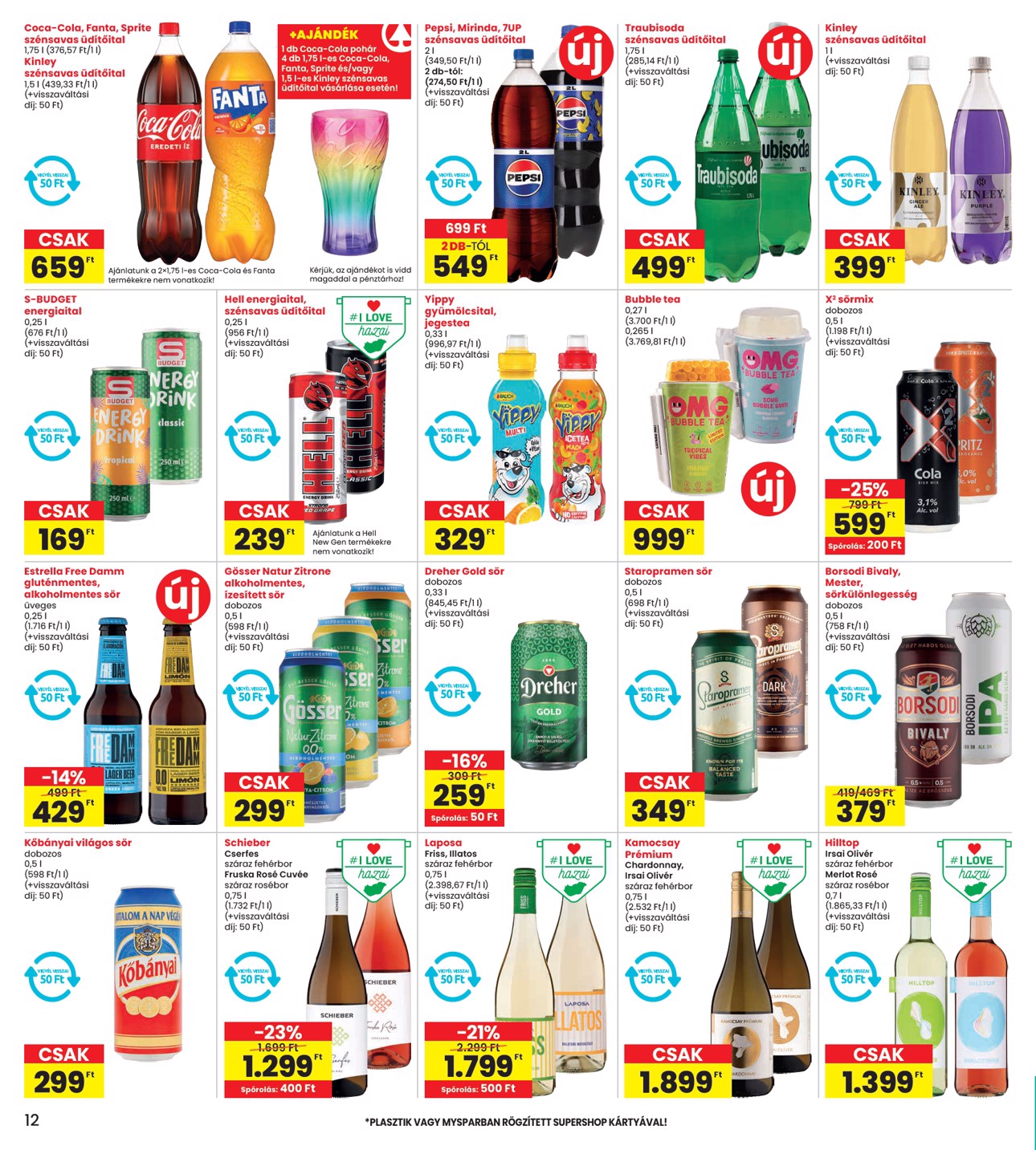 spar - INTERSPAR akciós újság, érvényes 08.21. - 08.27. - page: 12