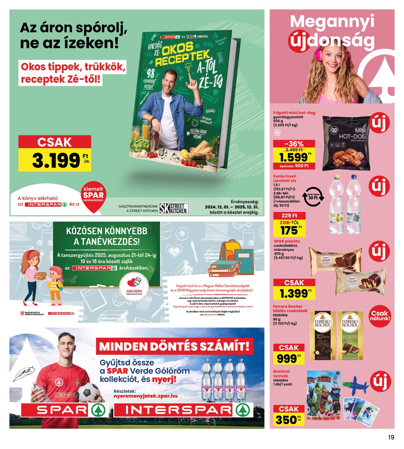 spar - INTERSPAR akciós újság, érvényes 08.21. - 08.27. - page: 19