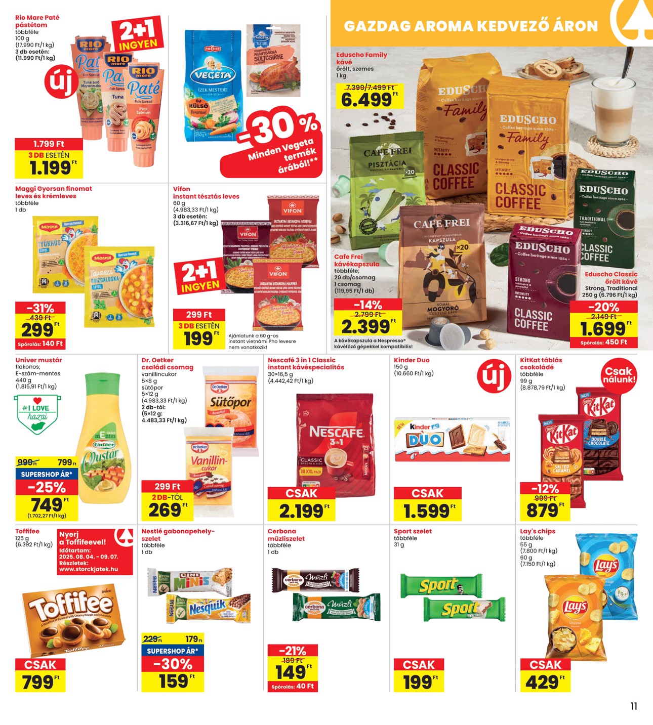 spar - INTERSPAR akciós újság, érvényes 08.21. - 08.27. - page: 11