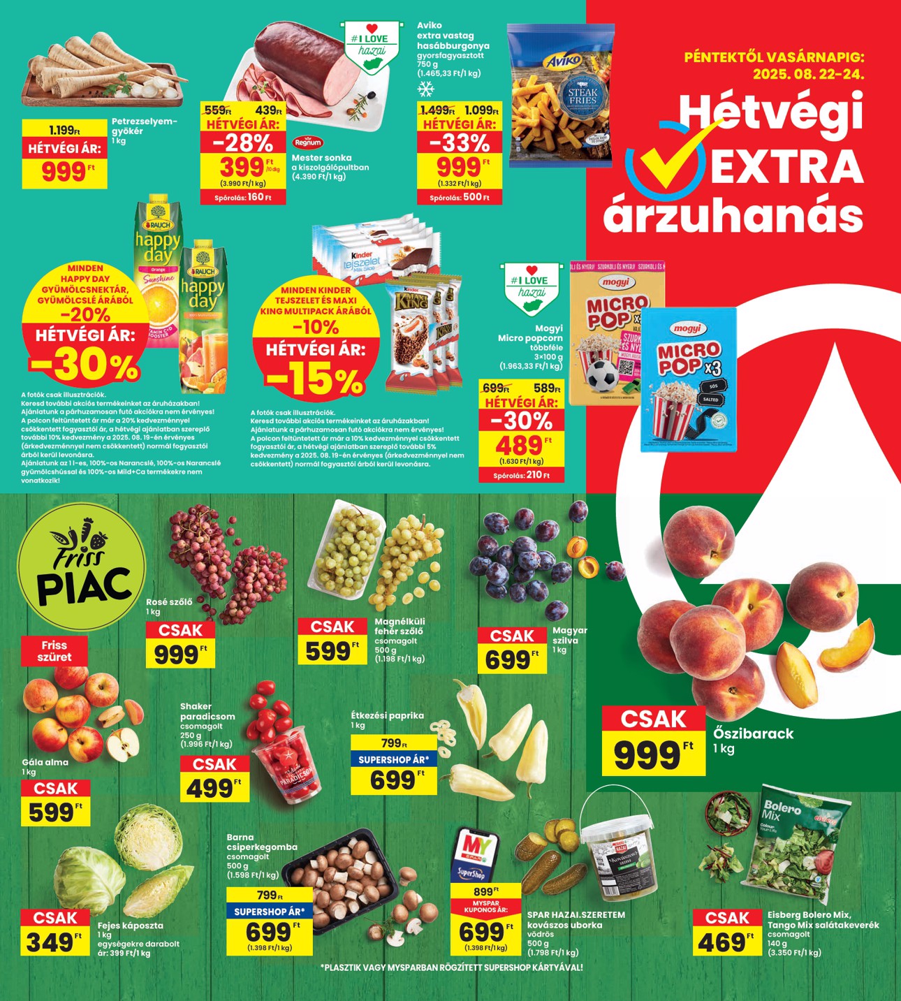 spar - INTERSPAR akciós újság, érvényes 08.21. - 08.27. - page: 20