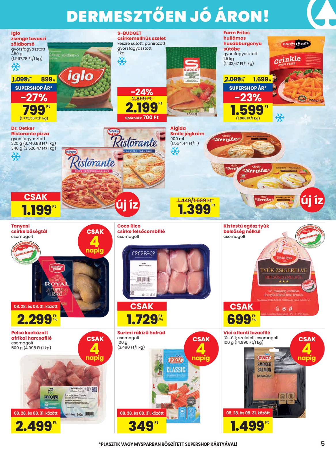 spar - SPAR akciós újság, érvényes 08.28. - 09.03. - page: 5