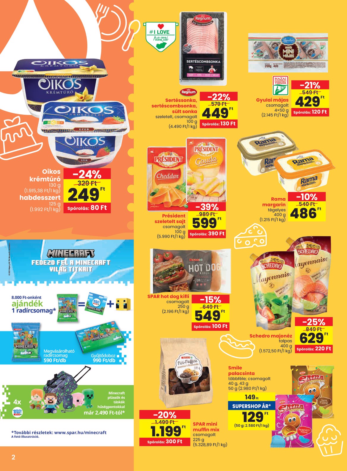 spar - SPAR akciós újság, érvényes 08.28. - 09.03. - page: 2