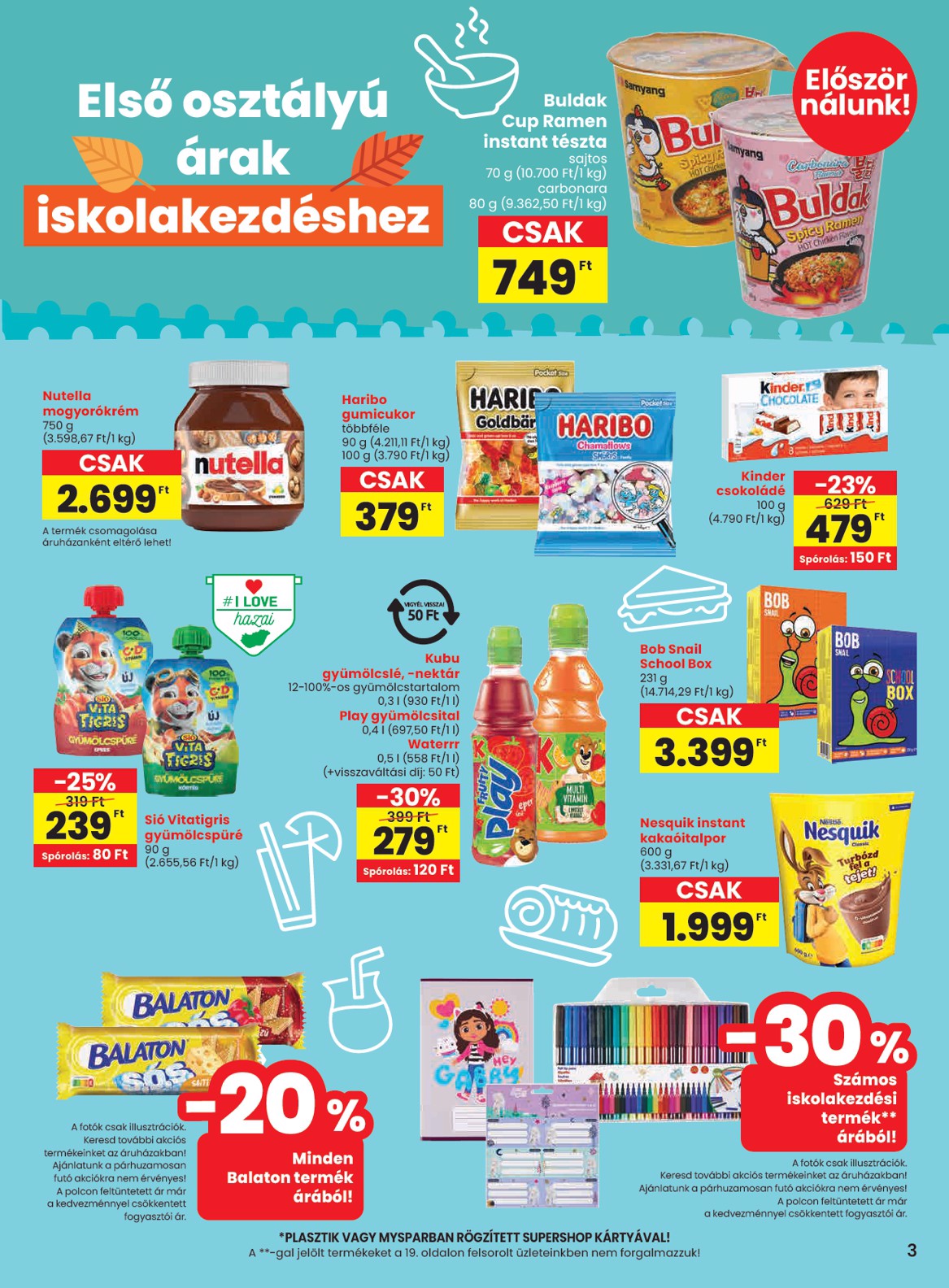 spar - SPAR akciós újság, érvényes 08.28. - 09.03. - page: 3
