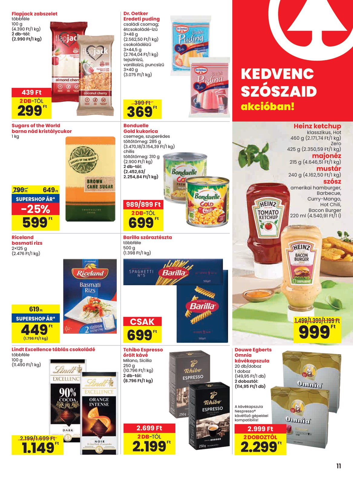 spar - SPAR akciós újság, érvényes 08.28. - 09.03. - page: 11