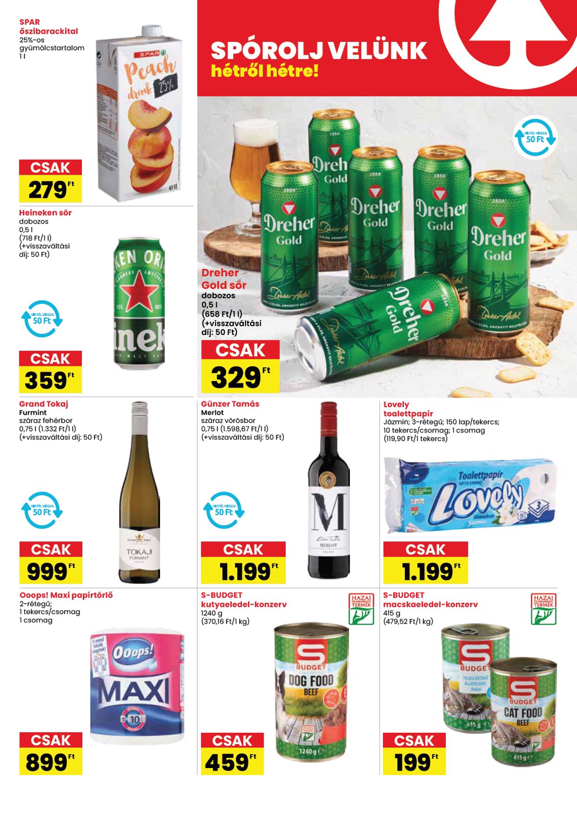 spar - SPAR - Nyíregyháza üzlet megújulás akciós újság, érvényes 08.28. - 09.03. - page: 3