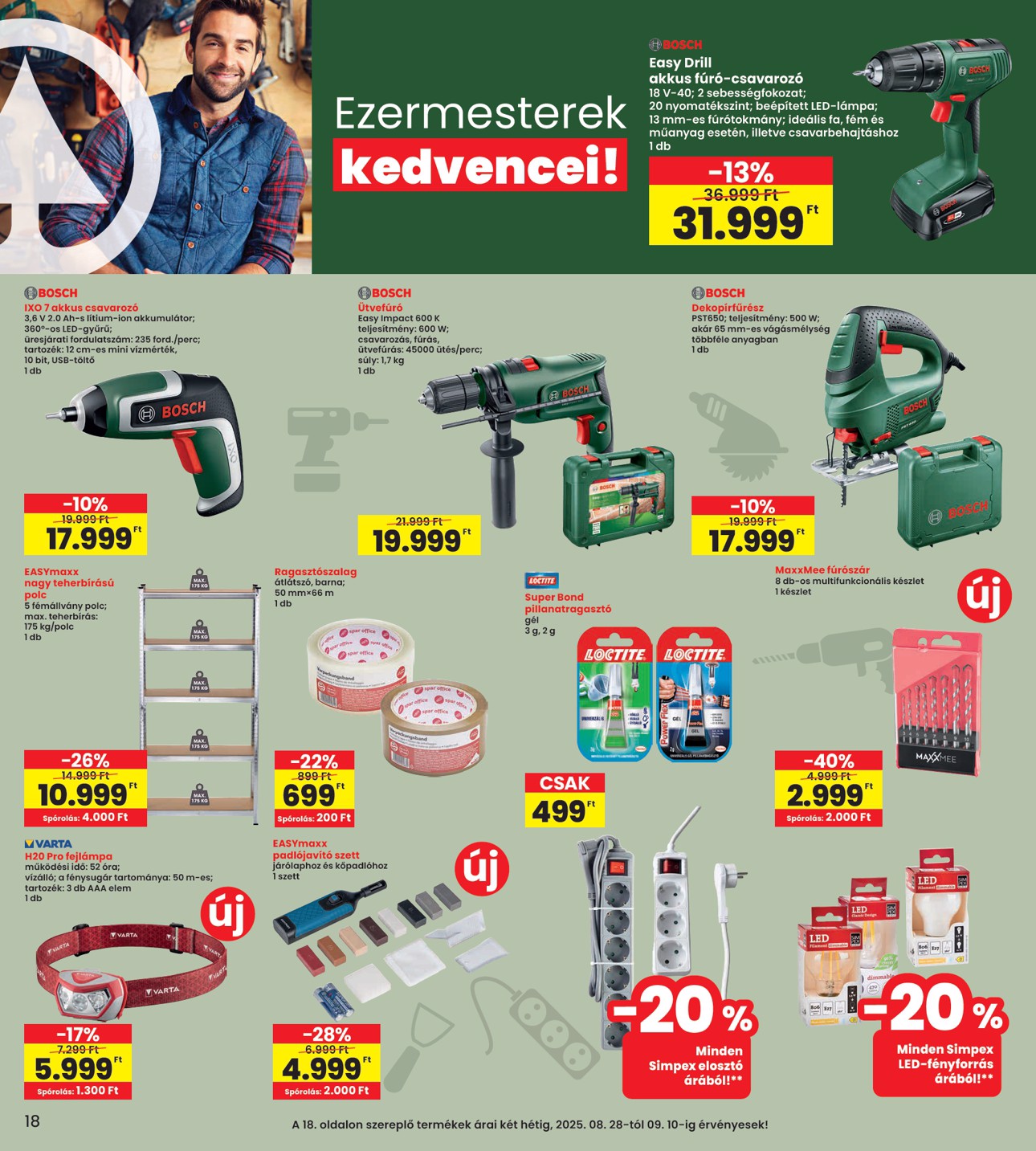 spar - INTERSPAR akciós újság, érvényes 08.28. - 09.03. - page: 18