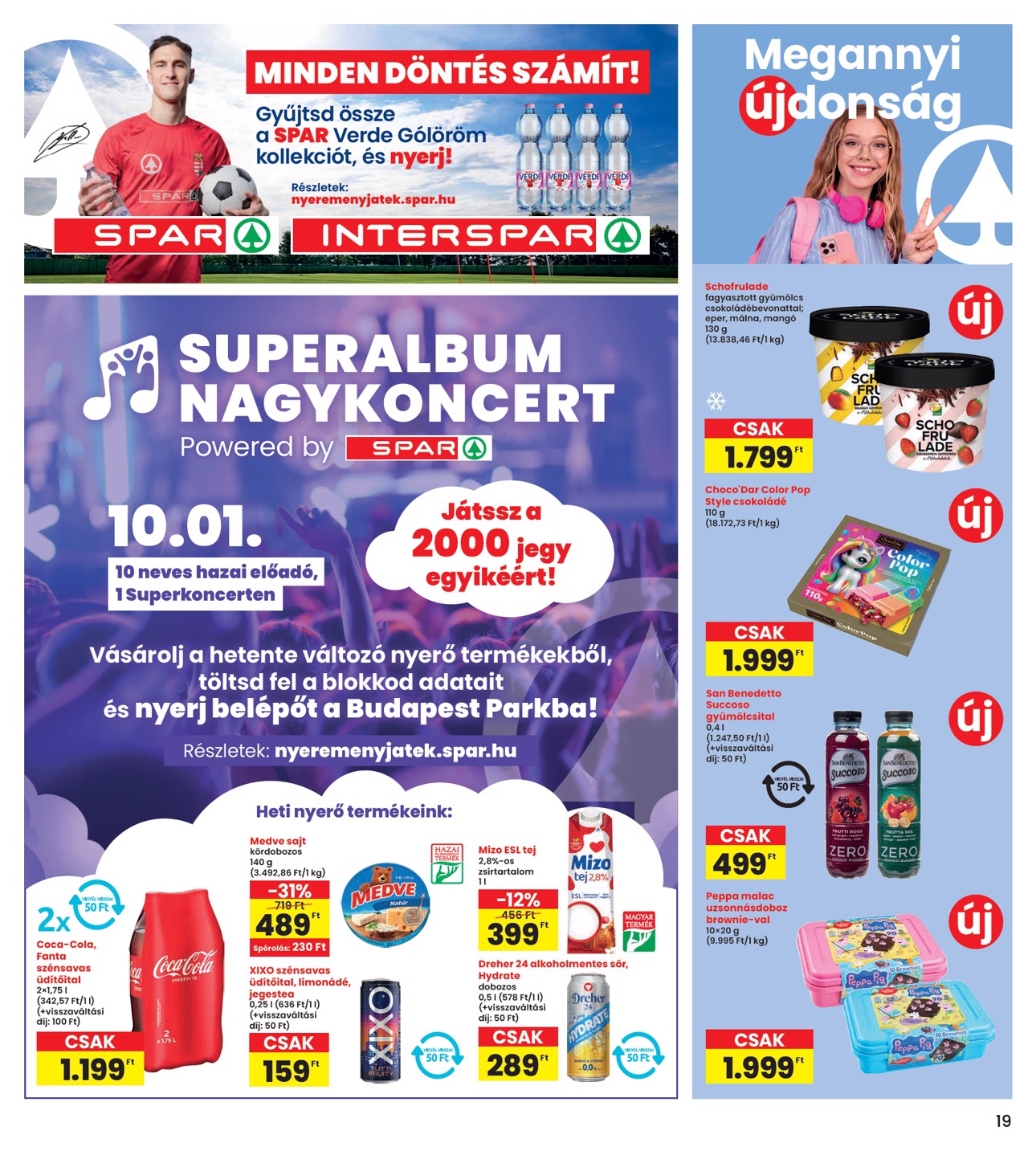 spar - INTERSPAR akciós újság, érvényes 08.28. - 09.03. - page: 19