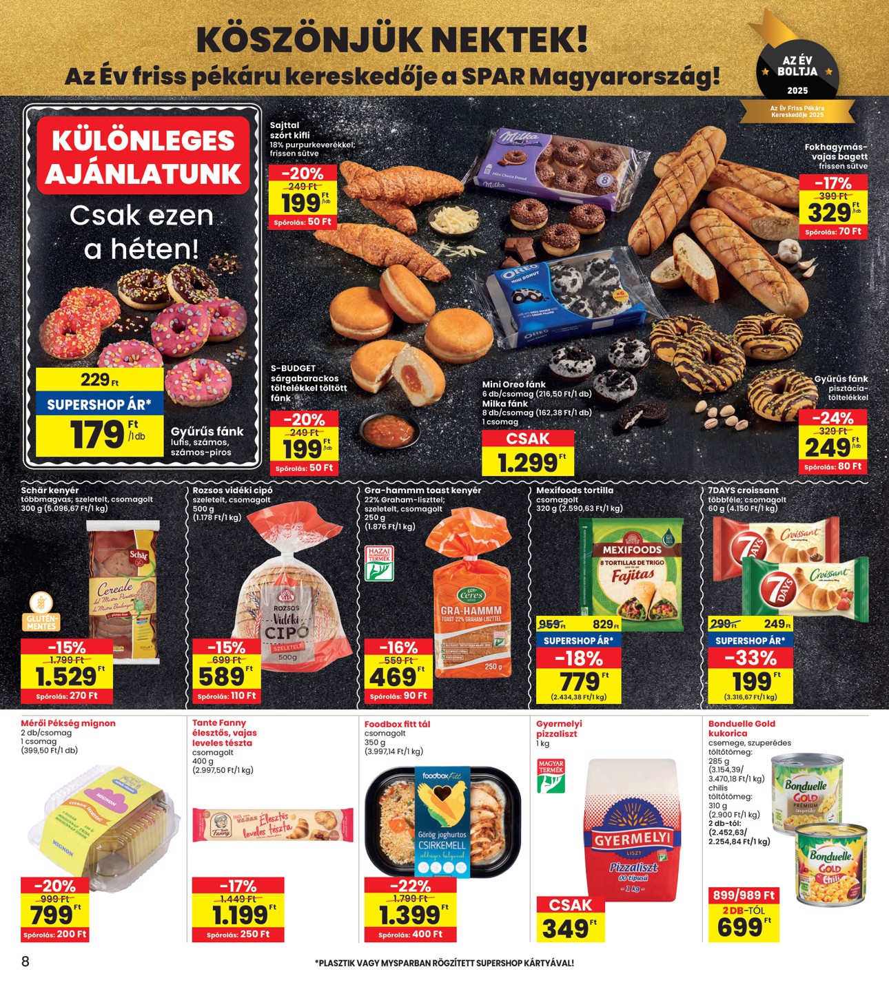 spar - INTERSPAR akciós újság, érvényes 08.28. - 09.03. - page: 8