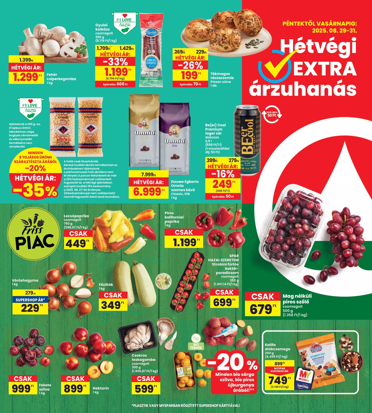 spar - INTERSPAR akciós újság, érvényes 08.28. - 09.03. - page: 20
