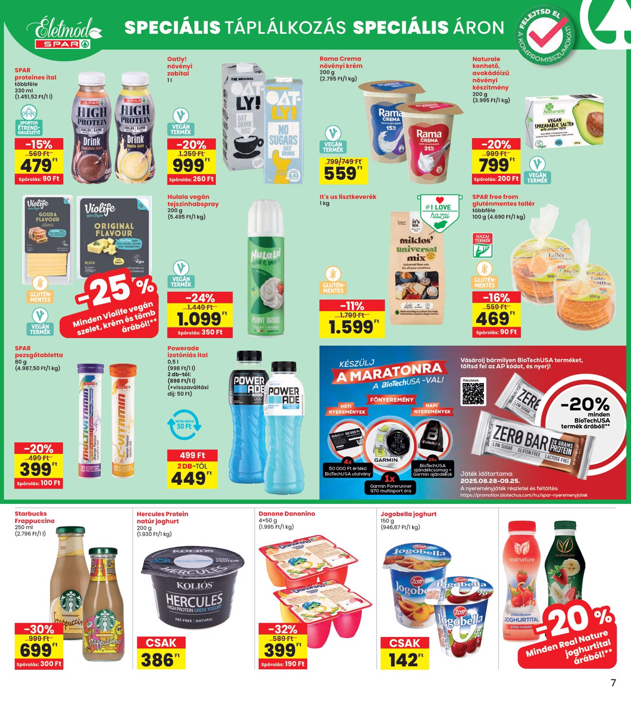 spar - INTERSPAR akciós újság, érvényes 08.28. - 09.03. - page: 7