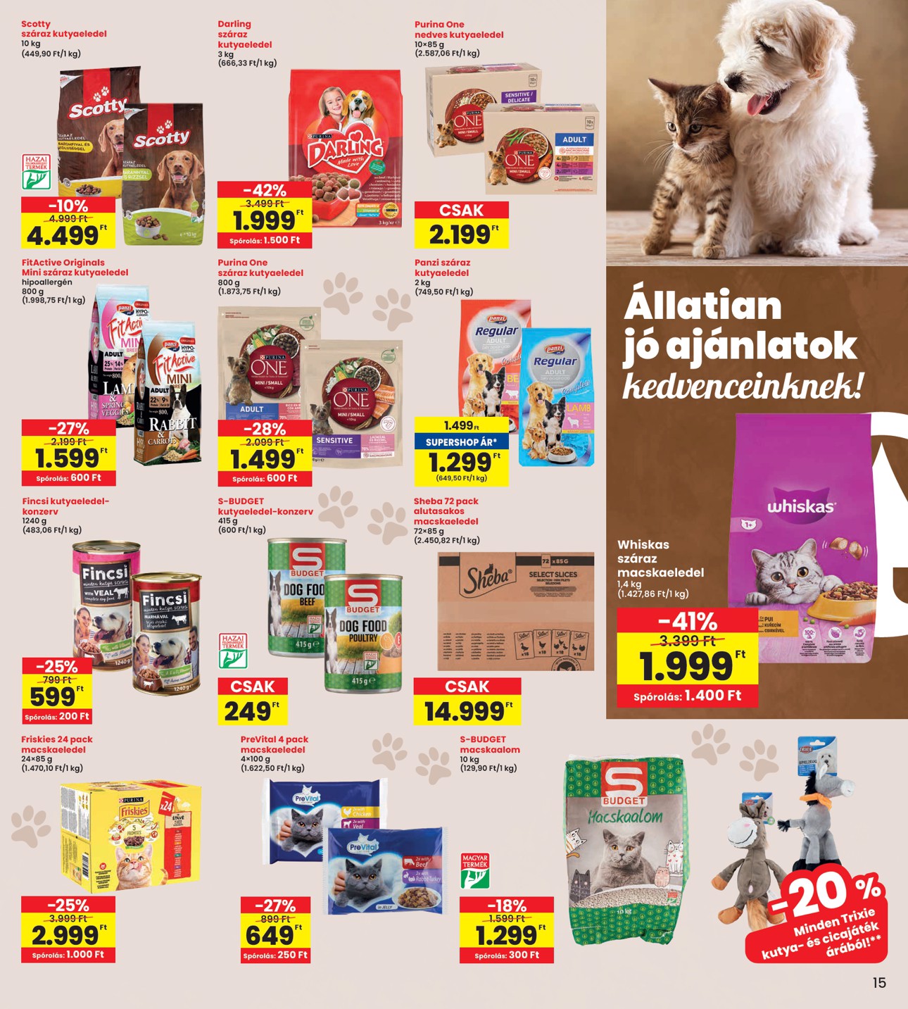spar - INTERSPAR akciós újság, érvényes 08.28. - 09.03. - page: 15