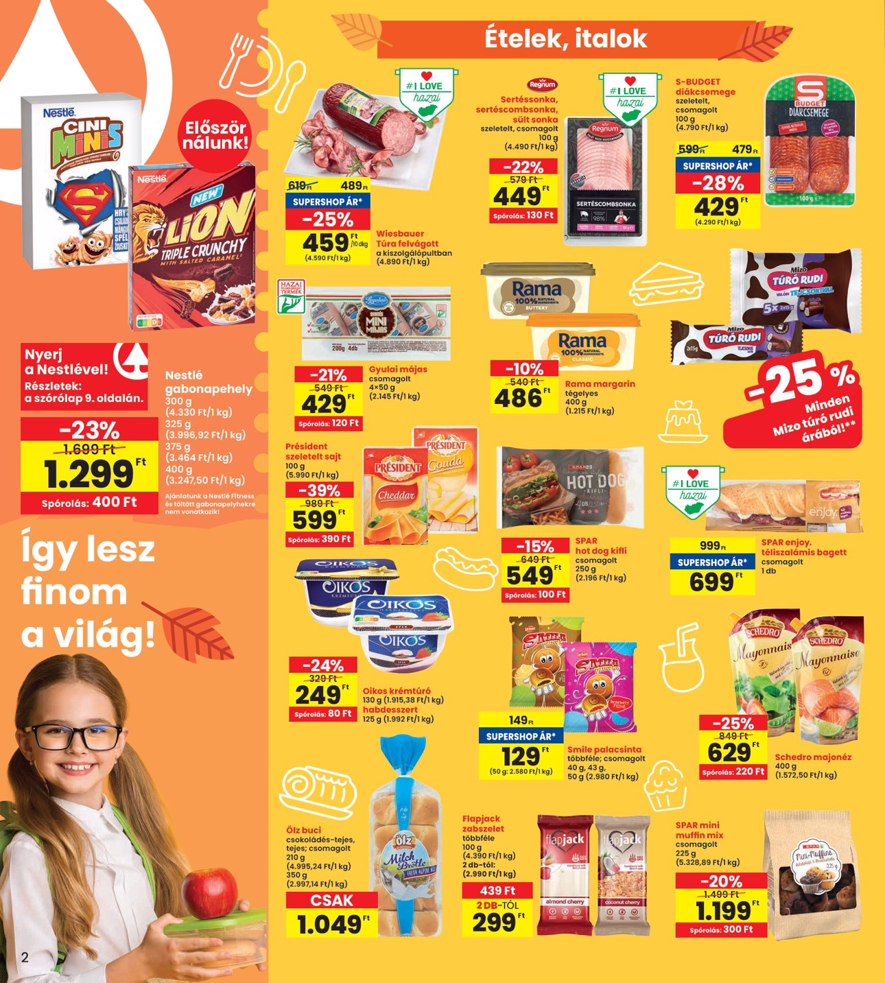 spar - INTERSPAR akciós újság, érvényes 08.28. - 09.03. - page: 2