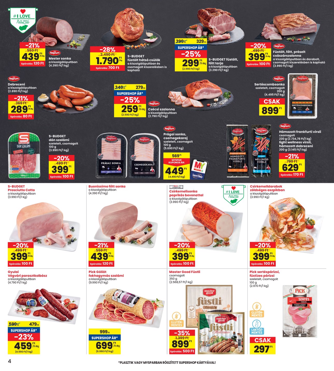 spar - INTERSPAR akciós újság, érvényes 09.11. - 09.17. - page: 4