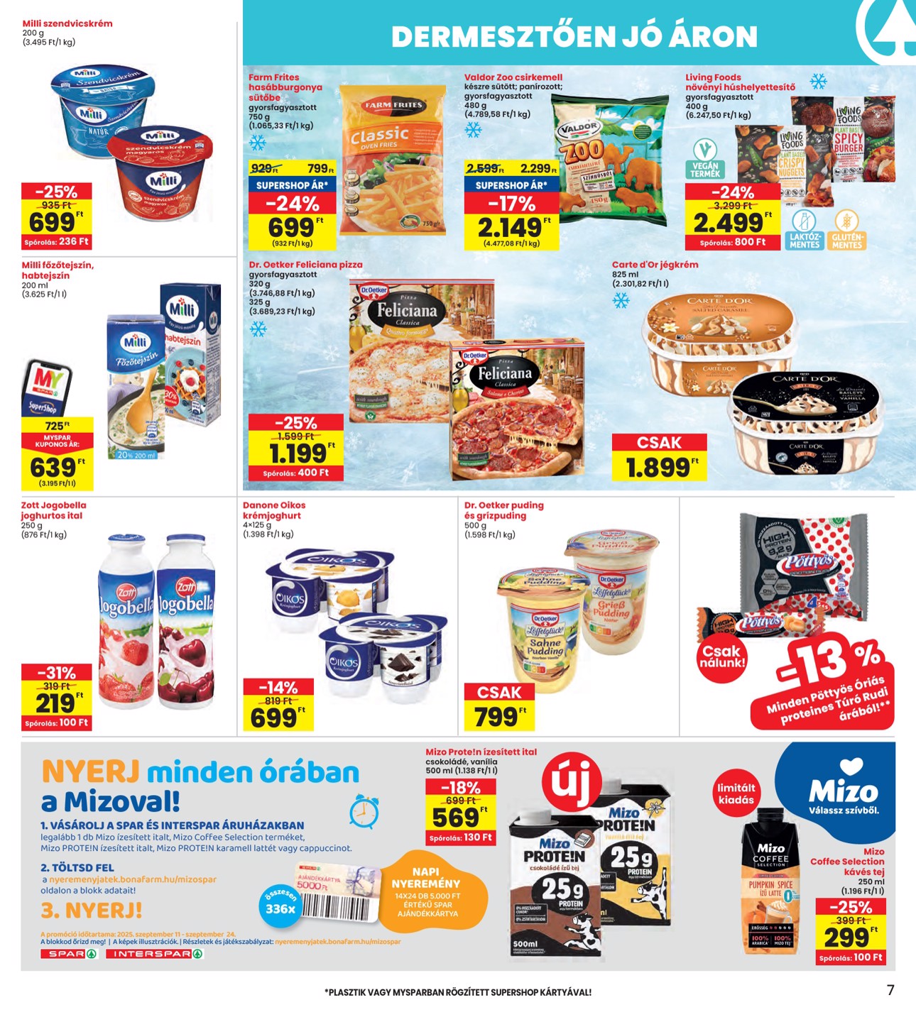 spar - INTERSPAR akciós újság, érvényes 09.11. - 09.17. - page: 7