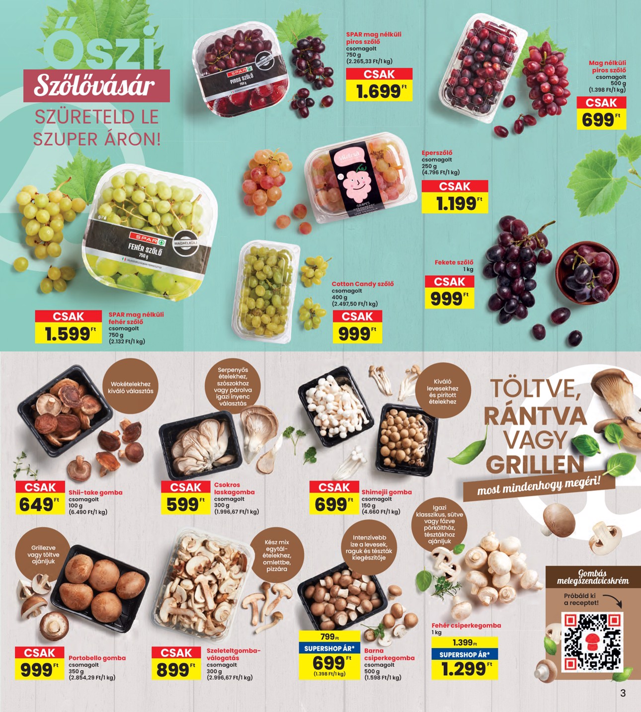 spar - INTERSPAR akciós újság, érvényes 09.11. - 09.17. - page: 3
