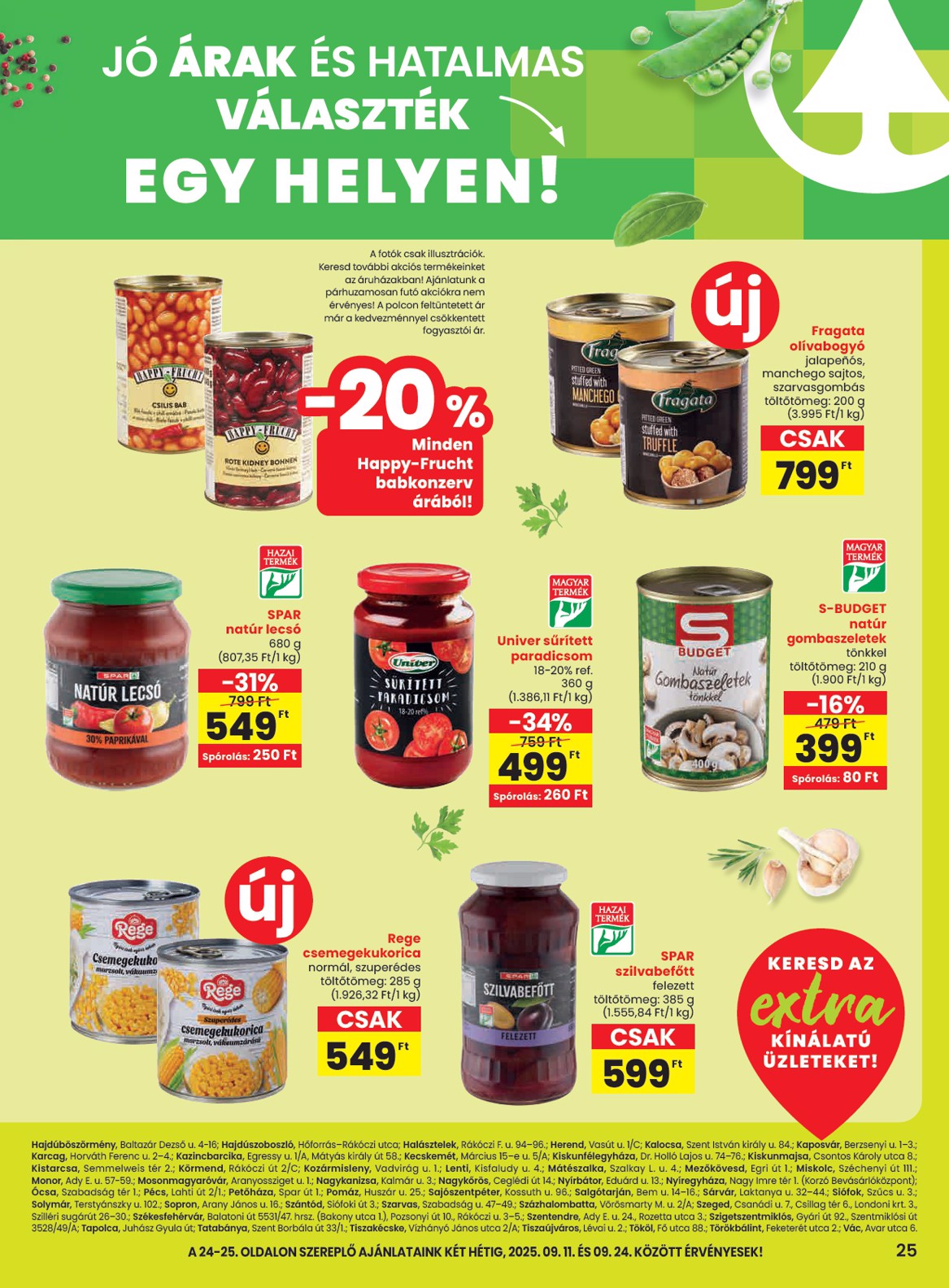 spar - SPAR - Extra akciós újság, érvényes 09.11. - 09.17. - page: 6