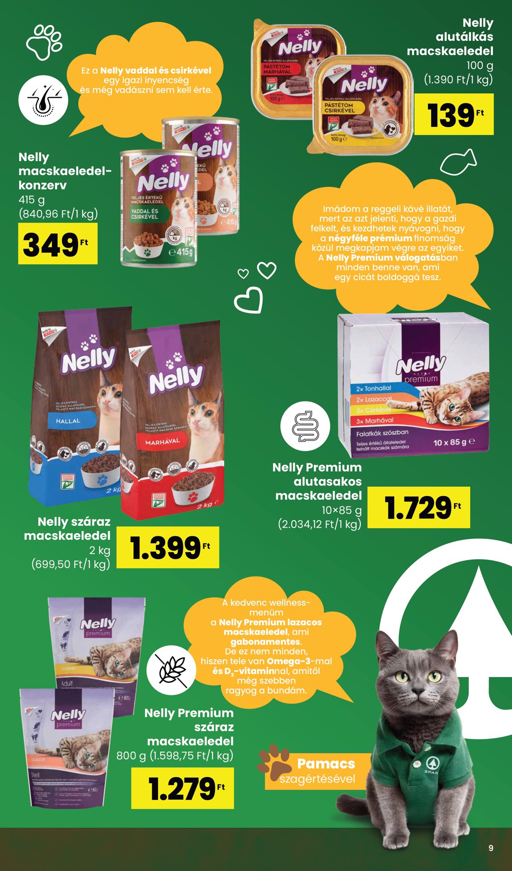 spar - SPAR - Állateledel katalógus akciós újság, érvényes 09.04. - 12.31. - page: 9