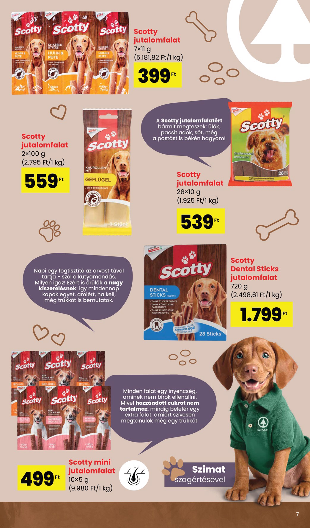 spar - SPAR - Állateledel katalógus akciós újság, érvényes 09.04. - 12.31. - page: 7