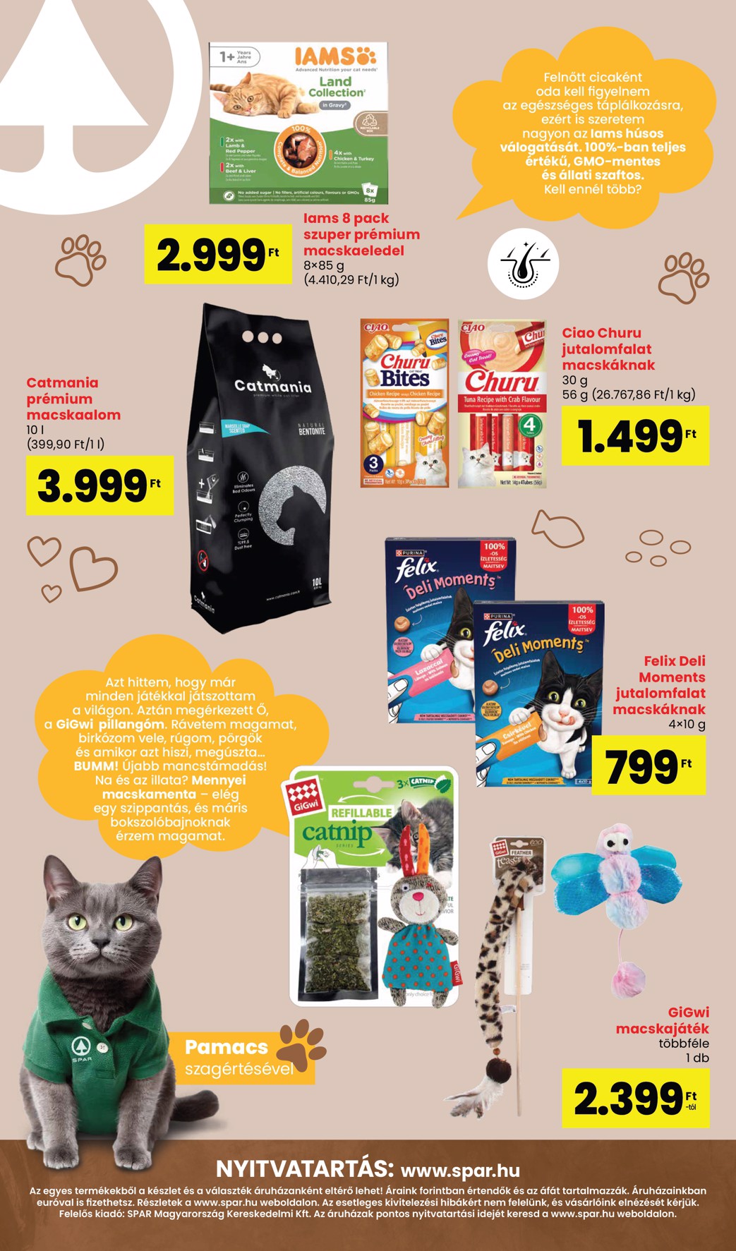 spar - SPAR - Állateledel katalógus akciós újság, érvényes 09.04. - 12.31. - page: 12