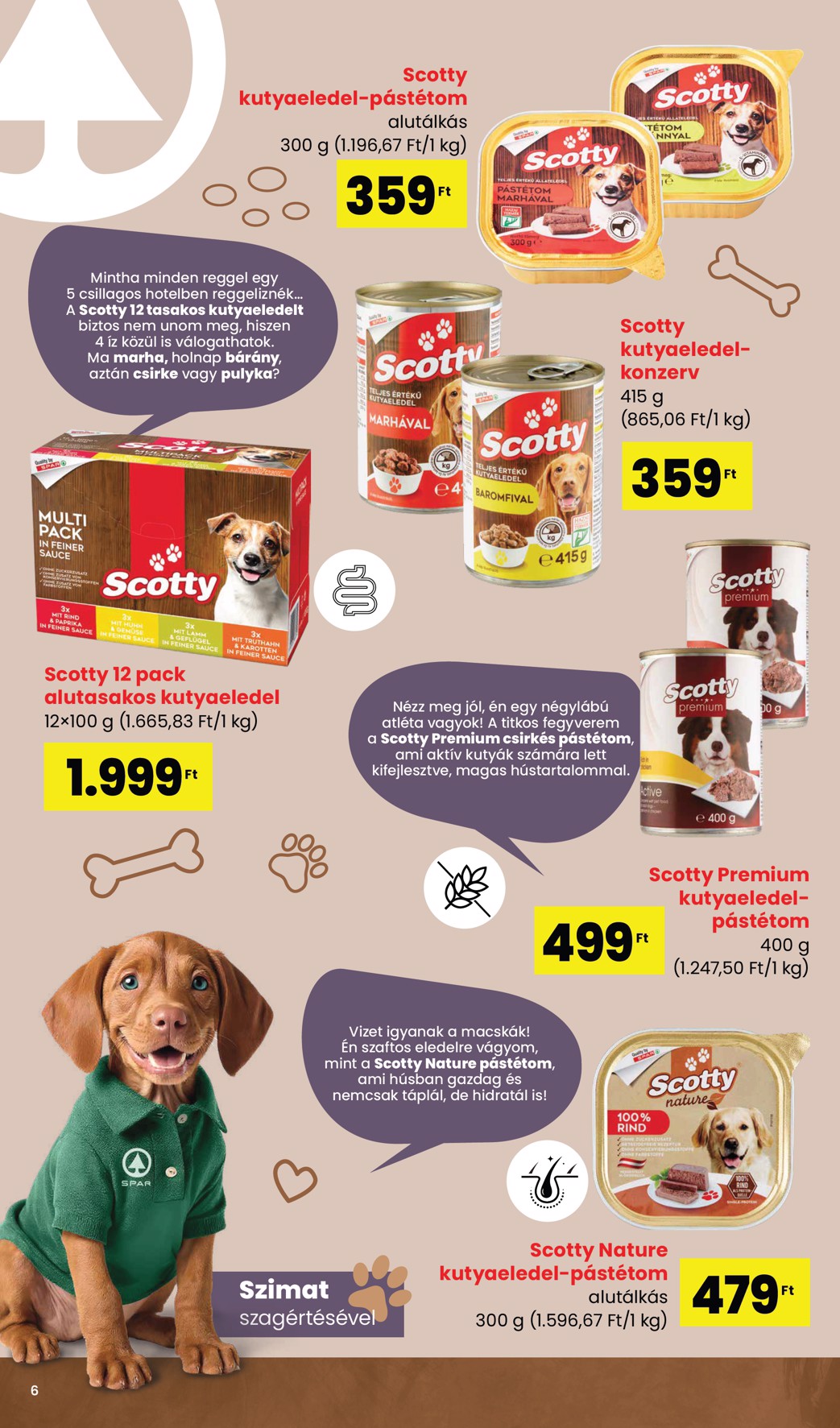 spar - SPAR - Állateledel katalógus akciós újság, érvényes 09.04. - 12.31. - page: 6
