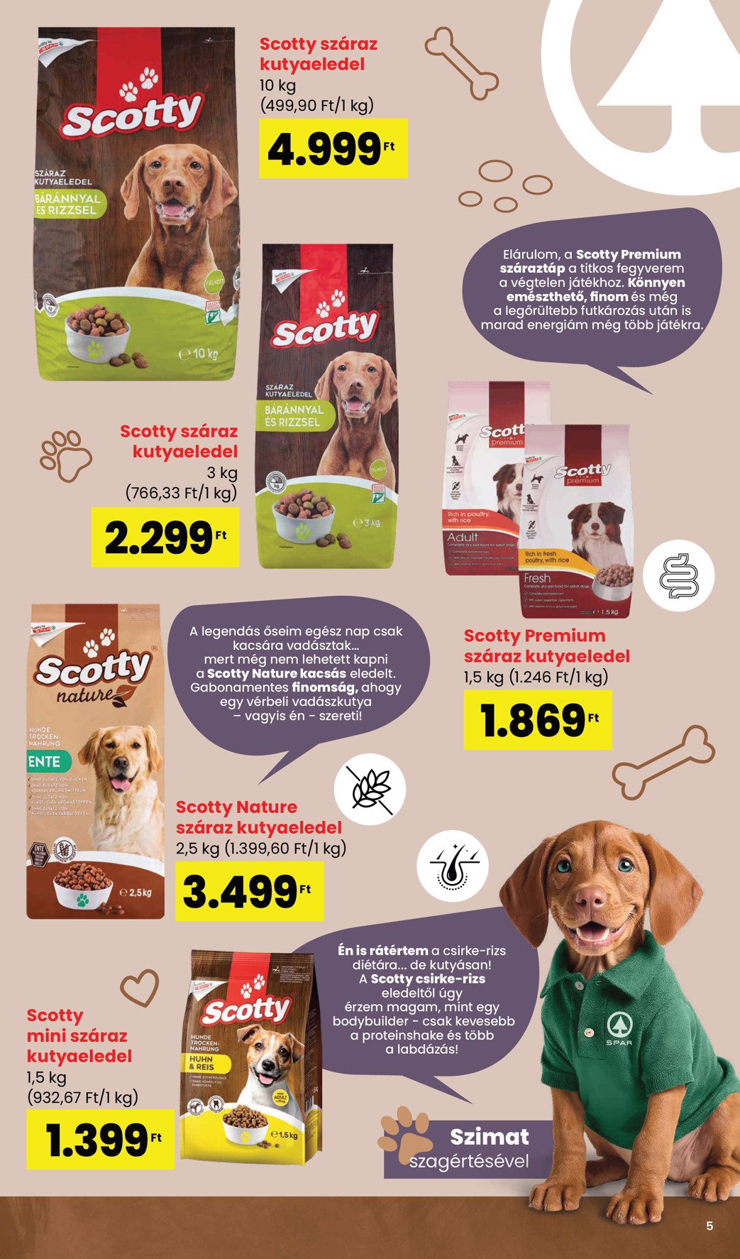 spar - SPAR - Állateledel katalógus akciós újság, érvényes 09.04. - 12.31. - page: 5