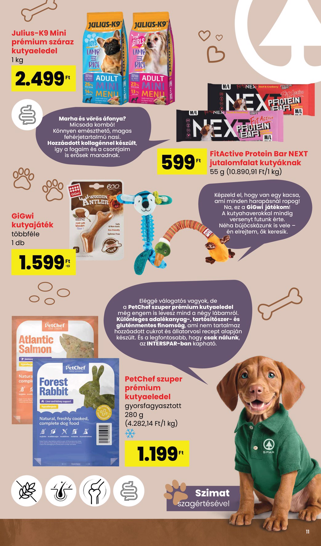 spar - SPAR - Állateledel katalógus akciós újság, érvényes 09.04. - 12.31. - page: 11