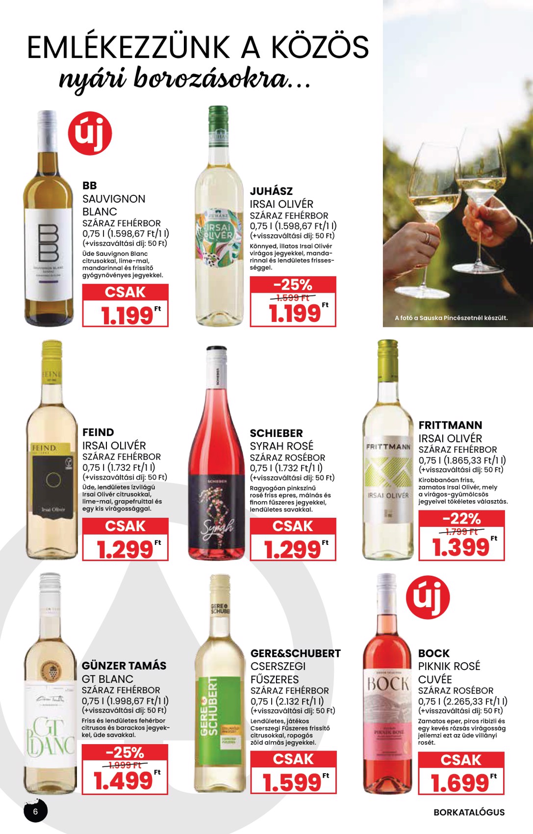 spar - SPAR - BOR akciós újság, érvényes 09.04. - 09.24. - page: 6