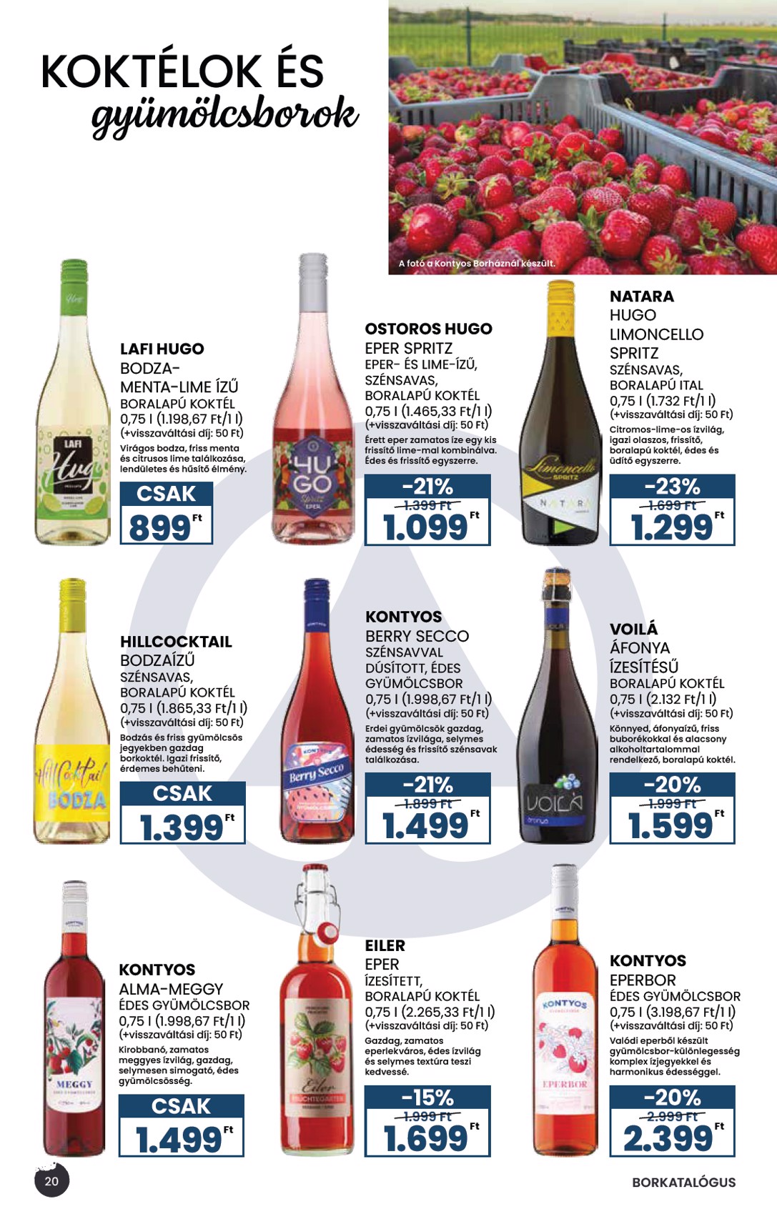 spar - SPAR - BOR akciós újság, érvényes 09.04. - 09.24. - page: 20